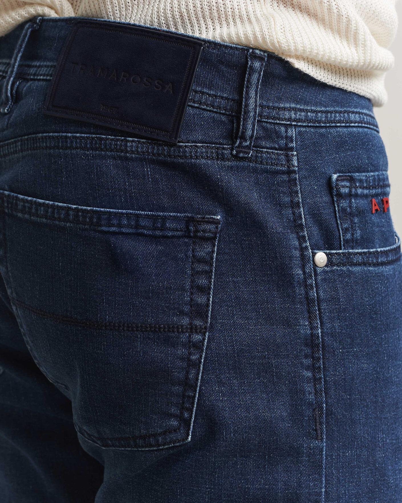Mies | Farkut | Tramarossa | Michelangelo Stretch Relax Jeans Blue