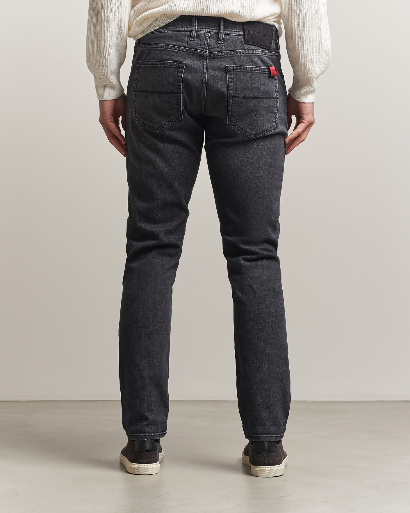 Mies | Farkut | Tramarossa | Michelangelo Stretch Relax Jeans Carbon Grey