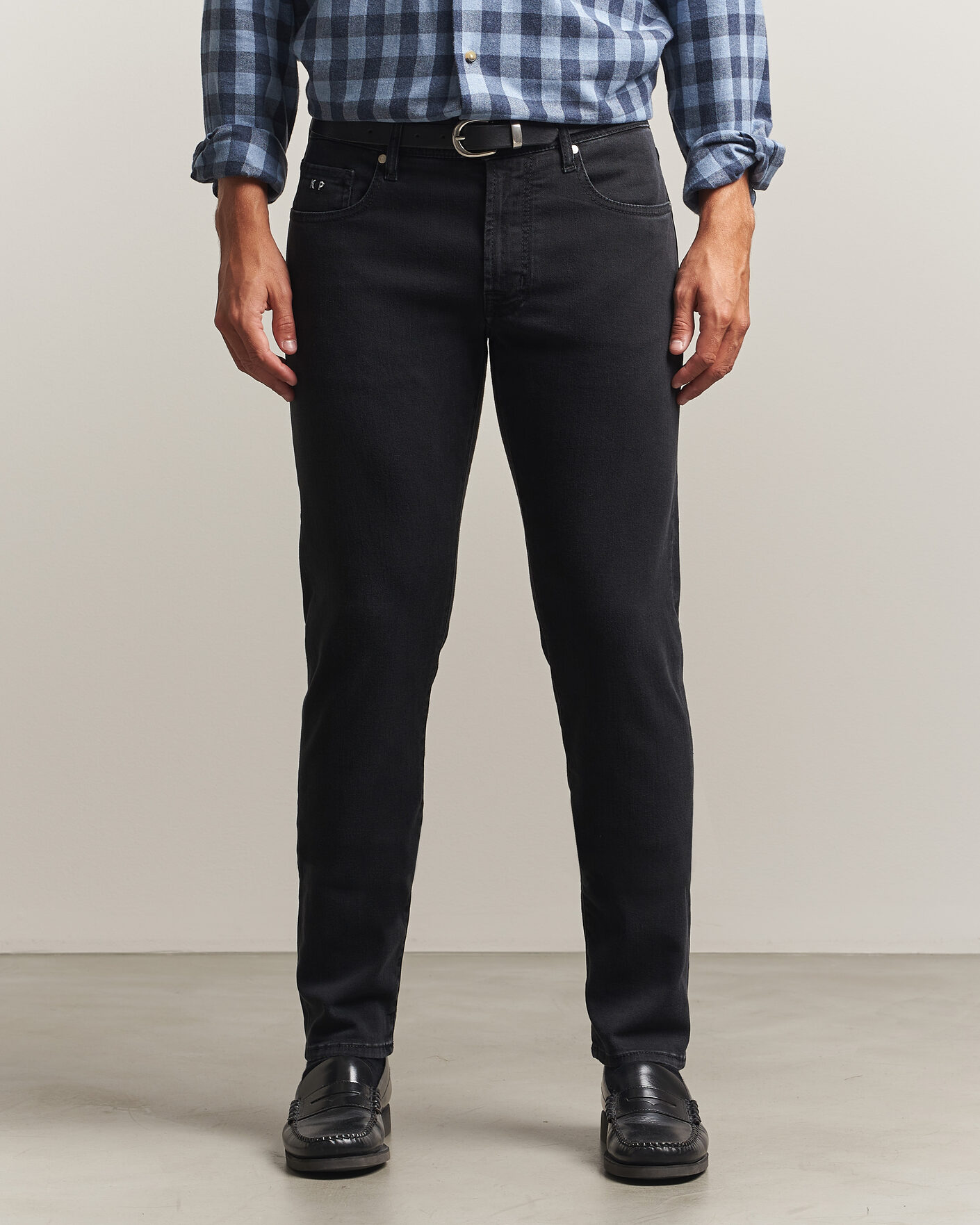 Mies | Farkut | Tramarossa | Michelangelo Stretch Relax Jeans Black