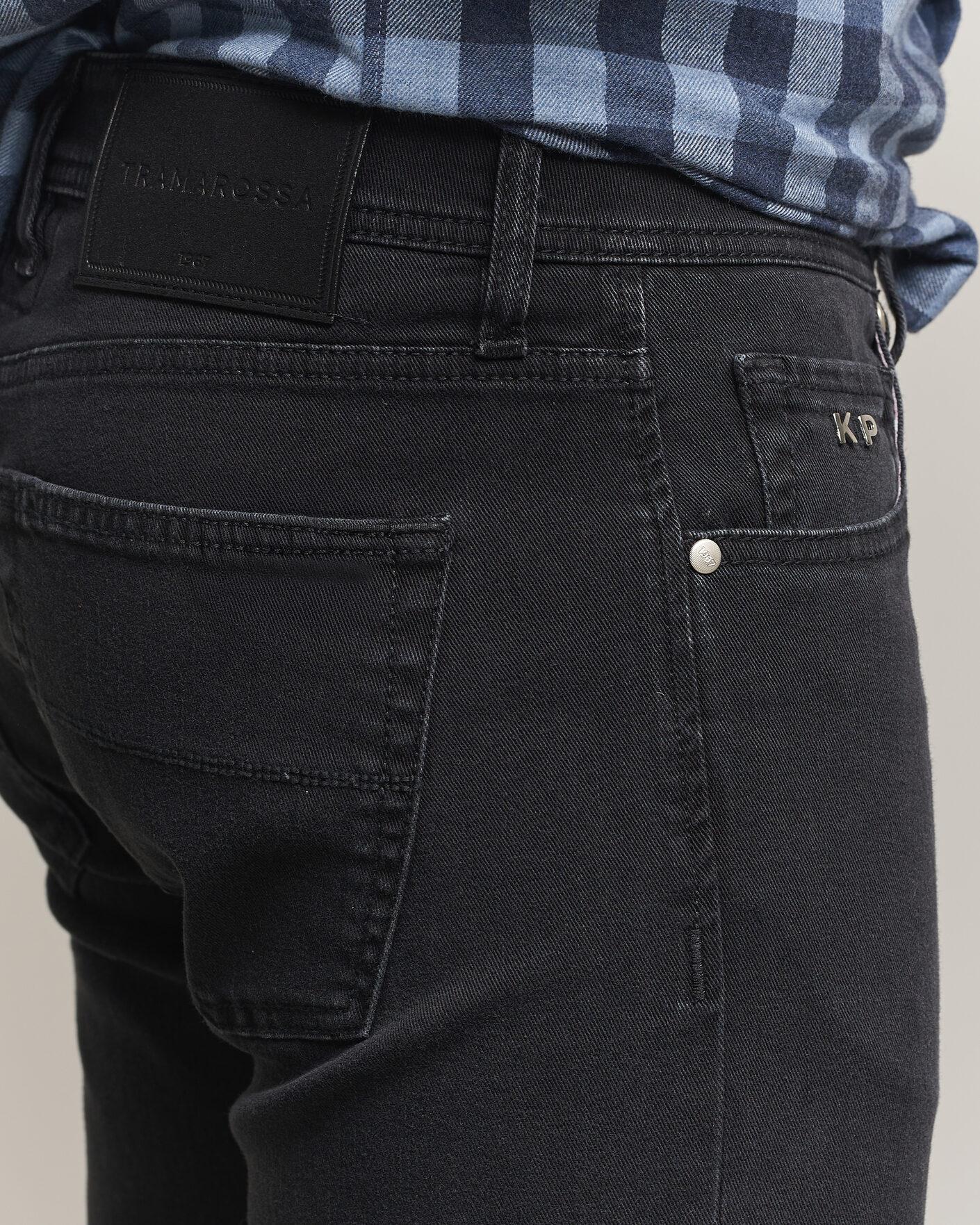 Mies | Farkut | Tramarossa | Michelangelo Stretch Relax Jeans Black