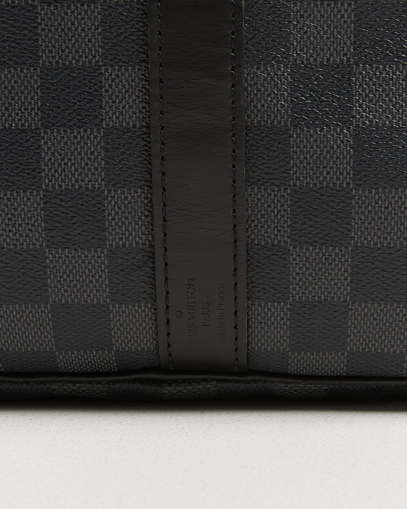 Mies | Pre-Owned & Vintage Bags | Louis Vuitton Pre-Owned | Keepall 55 Bandouliére Damier Graphite