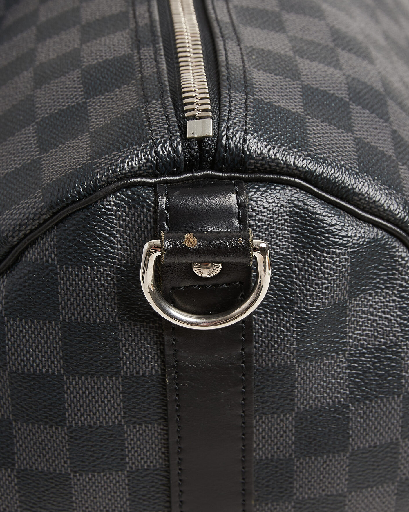 Mies | Pre-Owned & Vintage Bags | Louis Vuitton Pre-Owned | Keepall 55 Bandouliére Damier Graphite