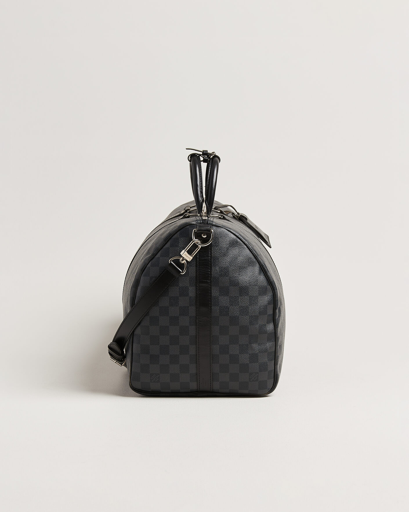 Mies | Pre-Owned & Vintage Bags | Louis Vuitton Pre-Owned | Keepall 55 Bandouliére Damier Graphite