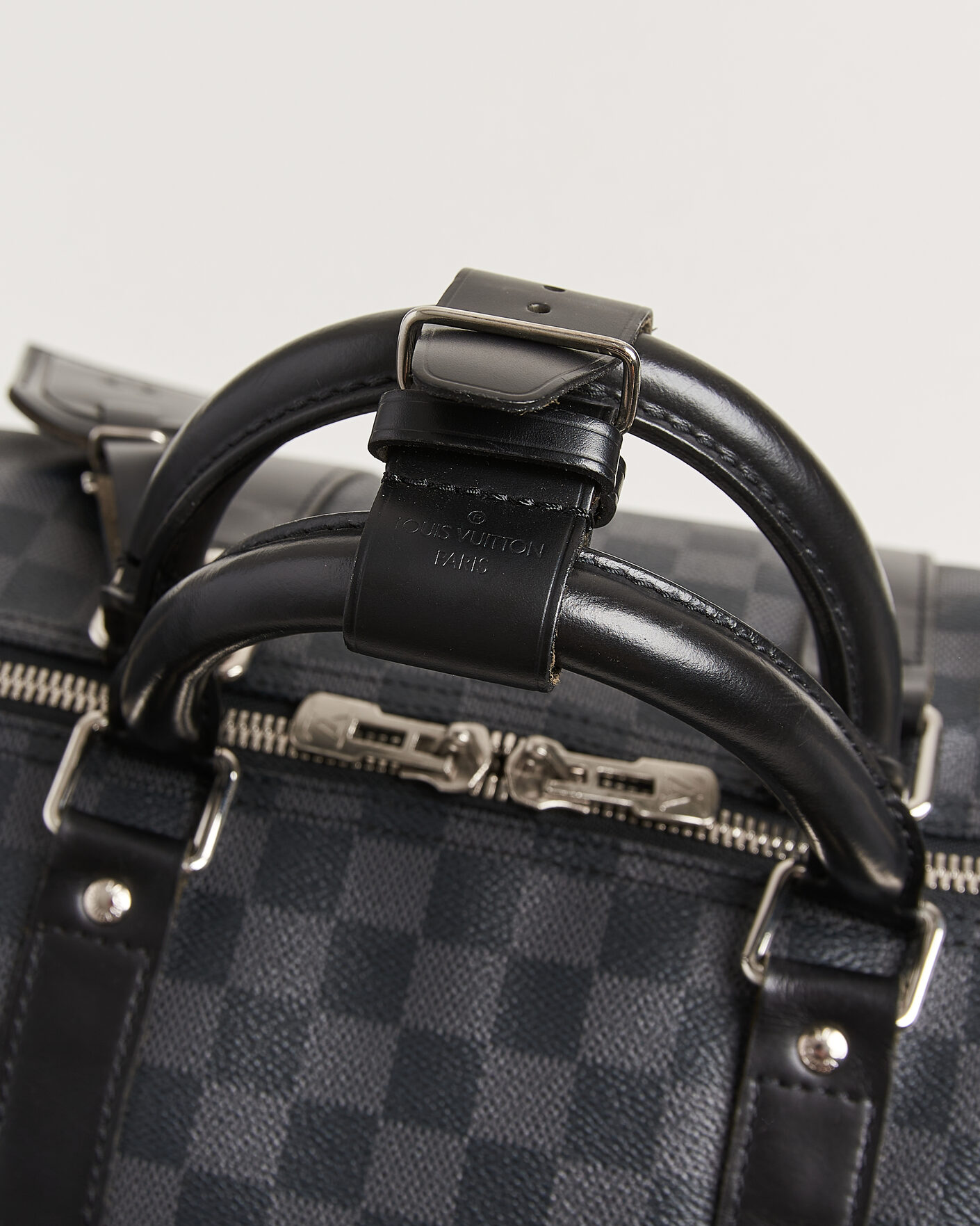 Mies | Pre-Owned & Vintage Bags | Louis Vuitton Pre-Owned | Keepall 55 Bandouliére Damier Graphite