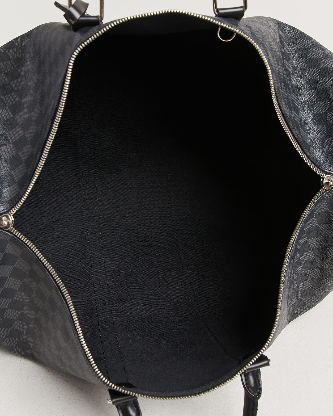 Mies | Pre-Owned & Vintage Bags | Louis Vuitton Pre-Owned | Keepall 55 Bandouliére Damier Graphite