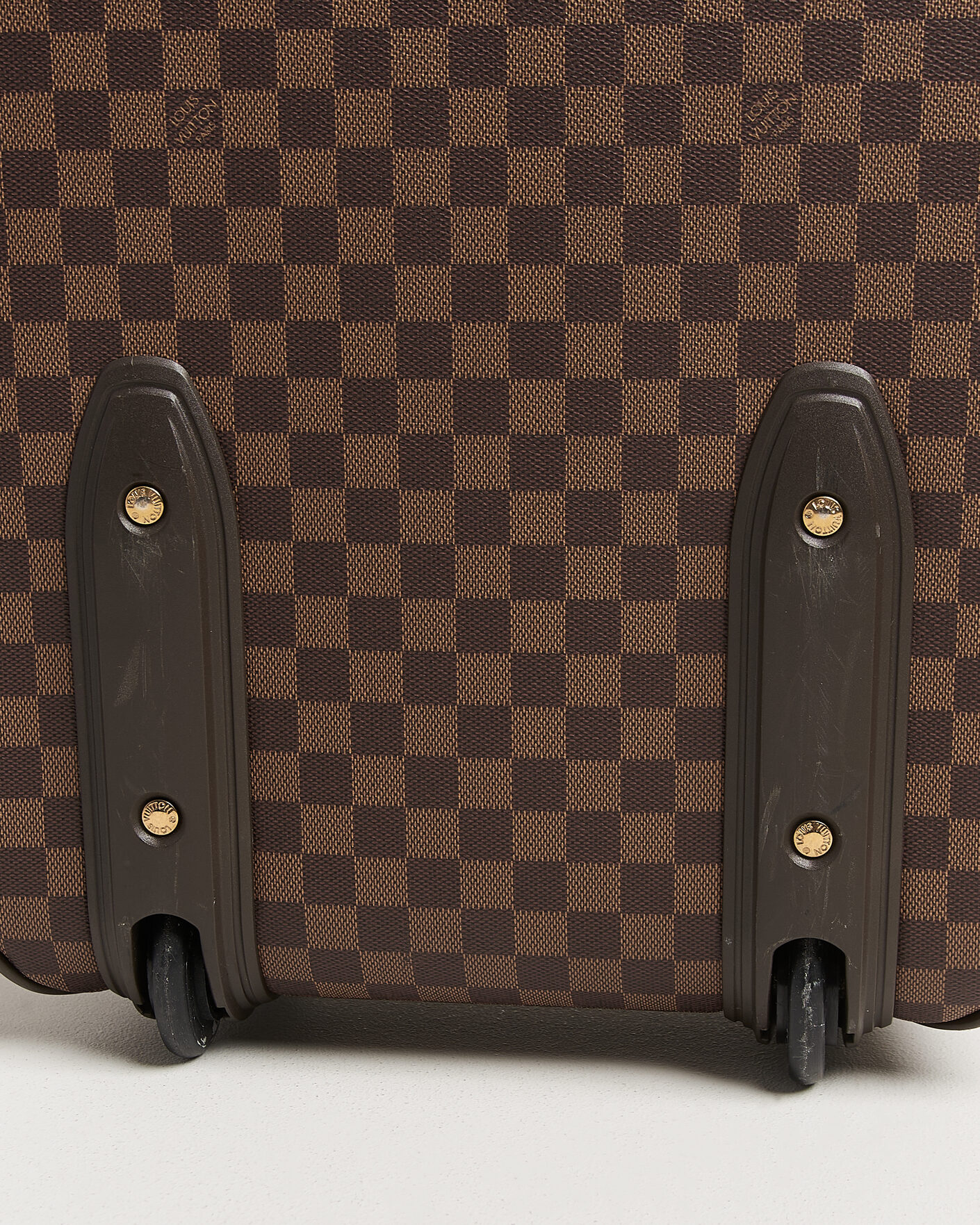 Mies | Pre-Owned & Vintage Bags | Louis Vuitton Pre-Owned | Pegase 45 Trolley Case Damier Ebene