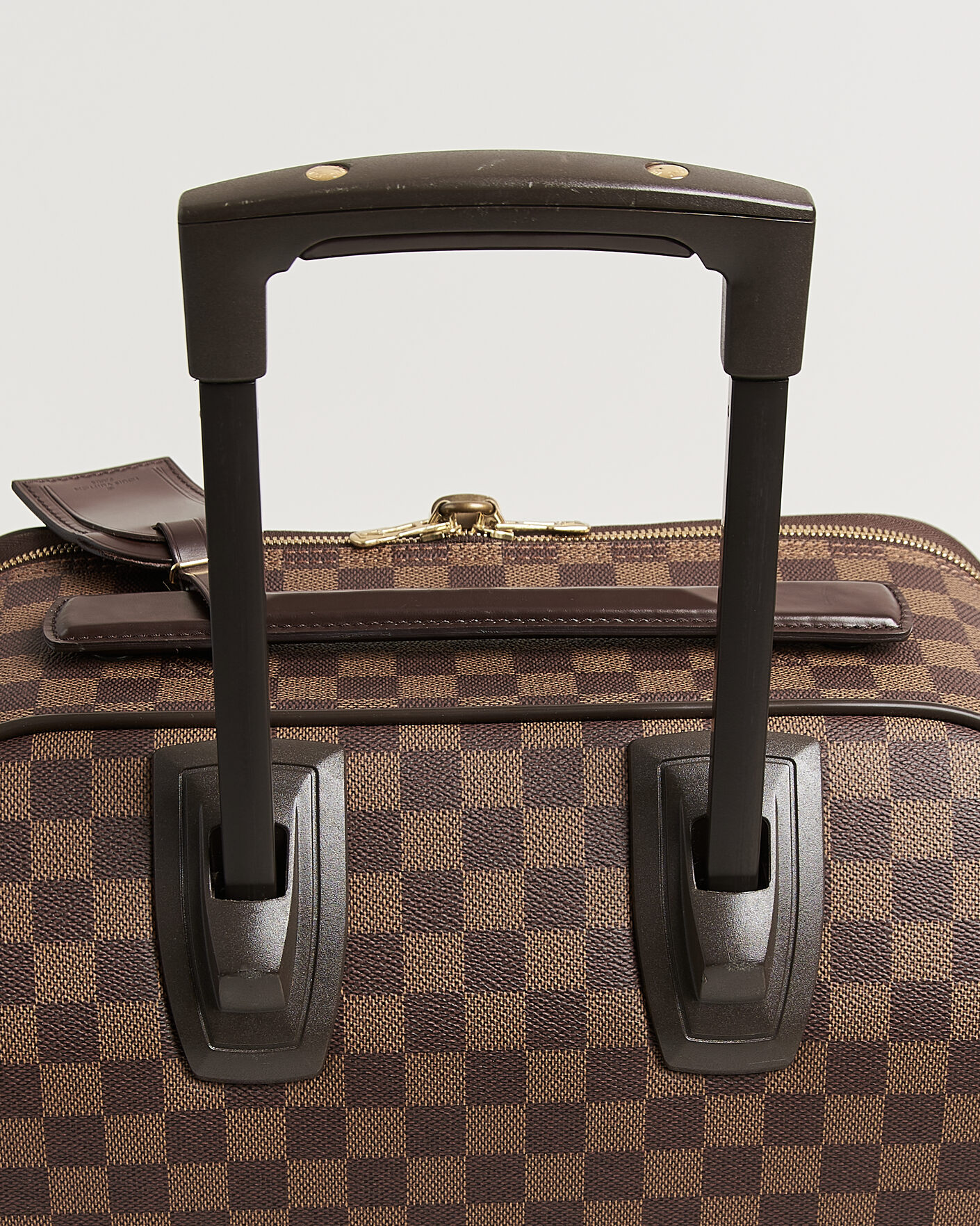 Mies | Pre-Owned & Vintage Bags | Louis Vuitton Pre-Owned | Pegase 45 Trolley Case Damier Ebene