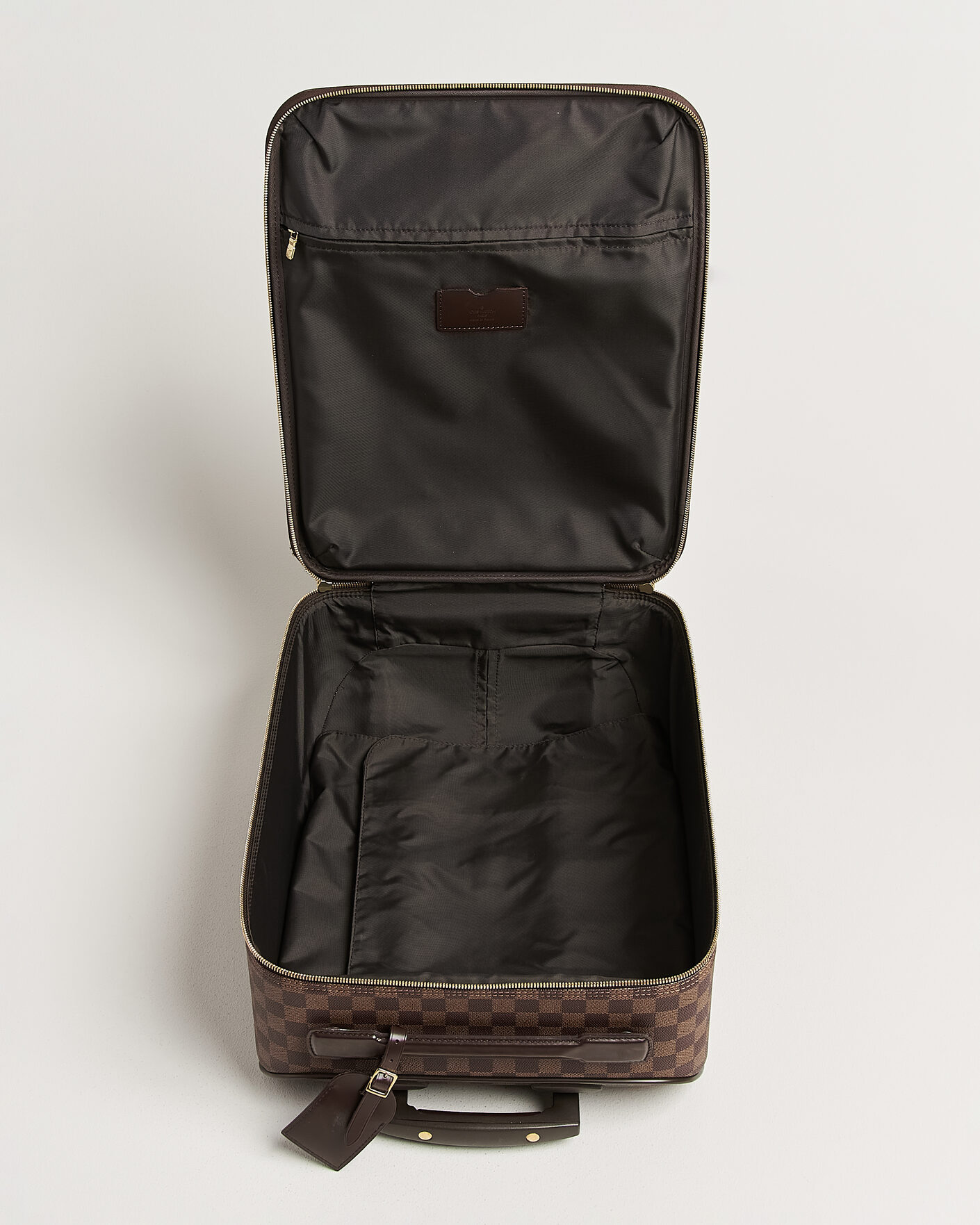 Mies | Pre-Owned & Vintage Bags | Louis Vuitton Pre-Owned | Pegase 45 Trolley Case Damier Ebene
