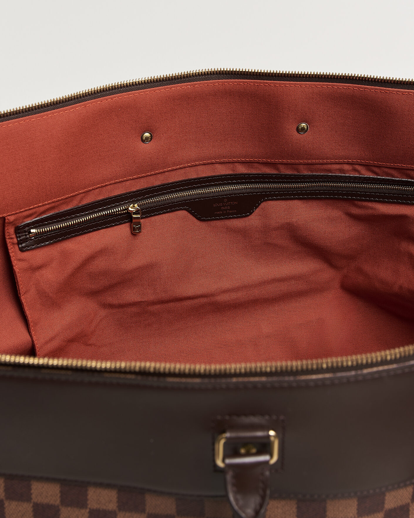 Mies | Pre-Owned & Vintage Bags | Louis Vuitton Pre-Owned | Greenwich GM Travel Bag Damier Ebene
