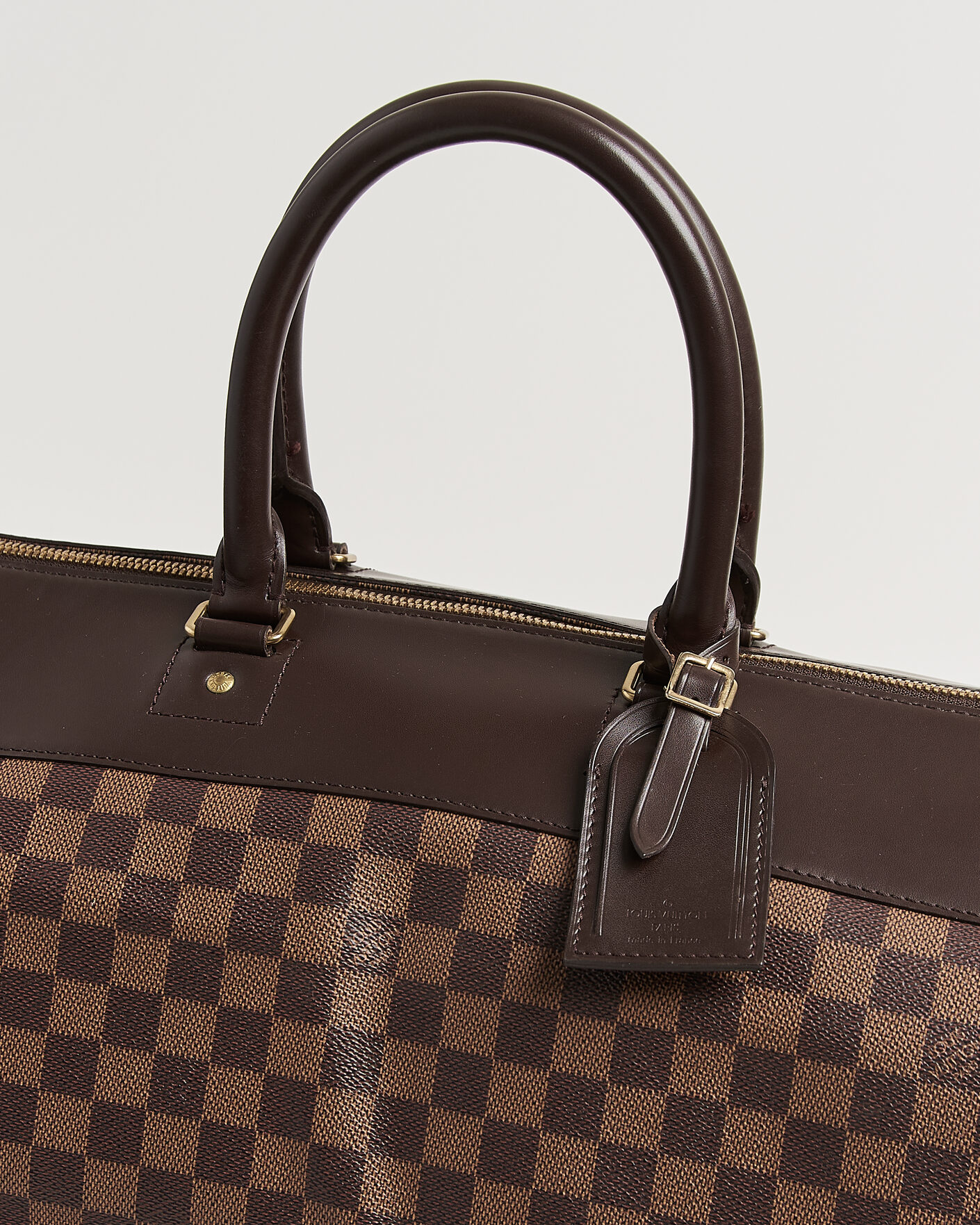 Mies | Pre-Owned & Vintage Bags | Louis Vuitton Pre-Owned | Greenwich GM Travel Bag Damier Ebene