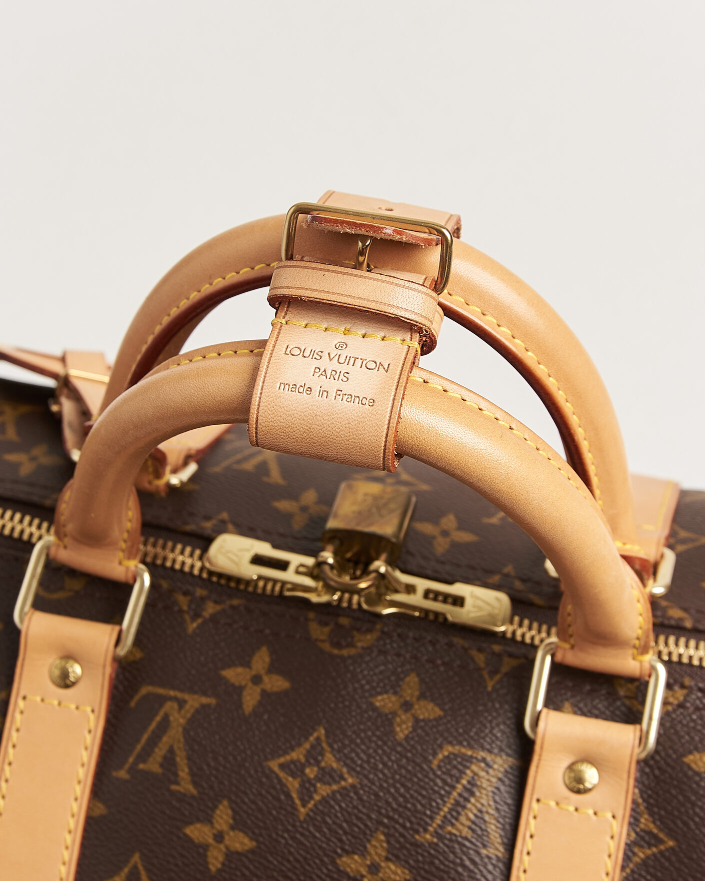 Mies | Pre-Owned & Vintage Bags | Louis Vuitton Pre-Owned | Keepall 50 Bandouliére Monogram