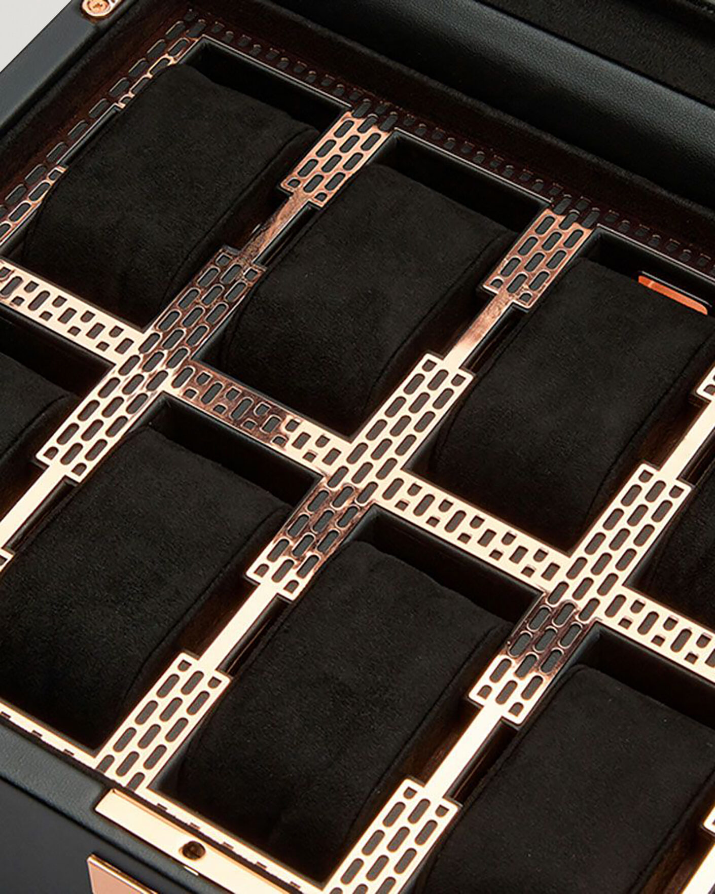 Mies | Kello- ja korurasiat | WOLF | Axis 10-Piece Watch Box Copper