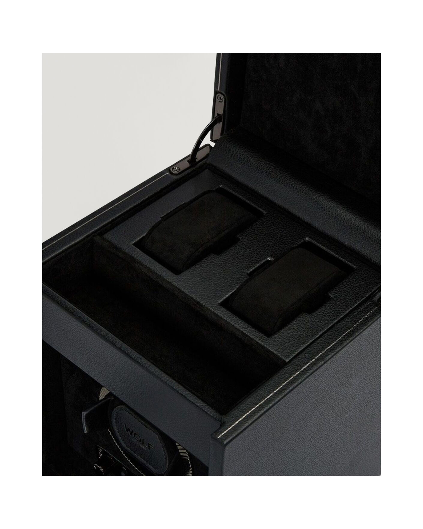 Mies | Kello- ja korurasiat | WOLF | British Racing Single Watch Winder With Storage Black