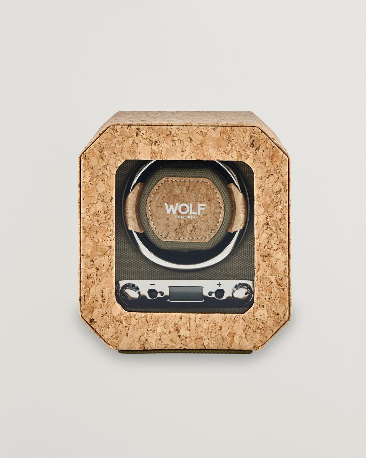Mies | Kello- ja korurasiat | WOLF | Cortica Single Watch Winder Cork
