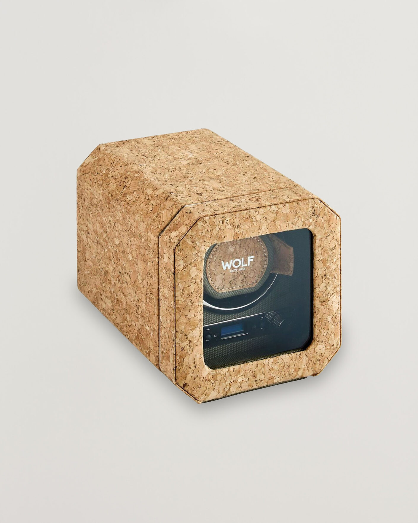 Mies | Kello- ja korurasiat | WOLF | Cortica Single Watch Winder Cork