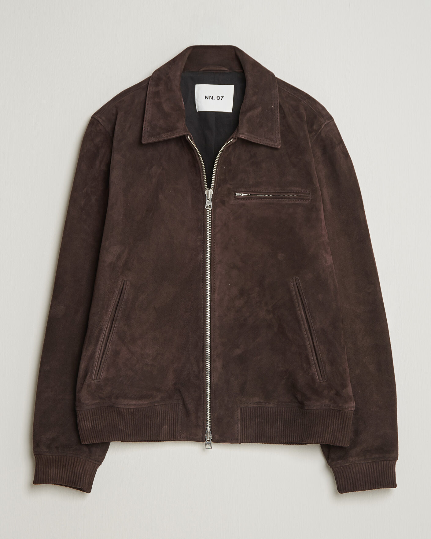 Mies | Takit | NN07 | Owen Suede Jacket Dusky Port