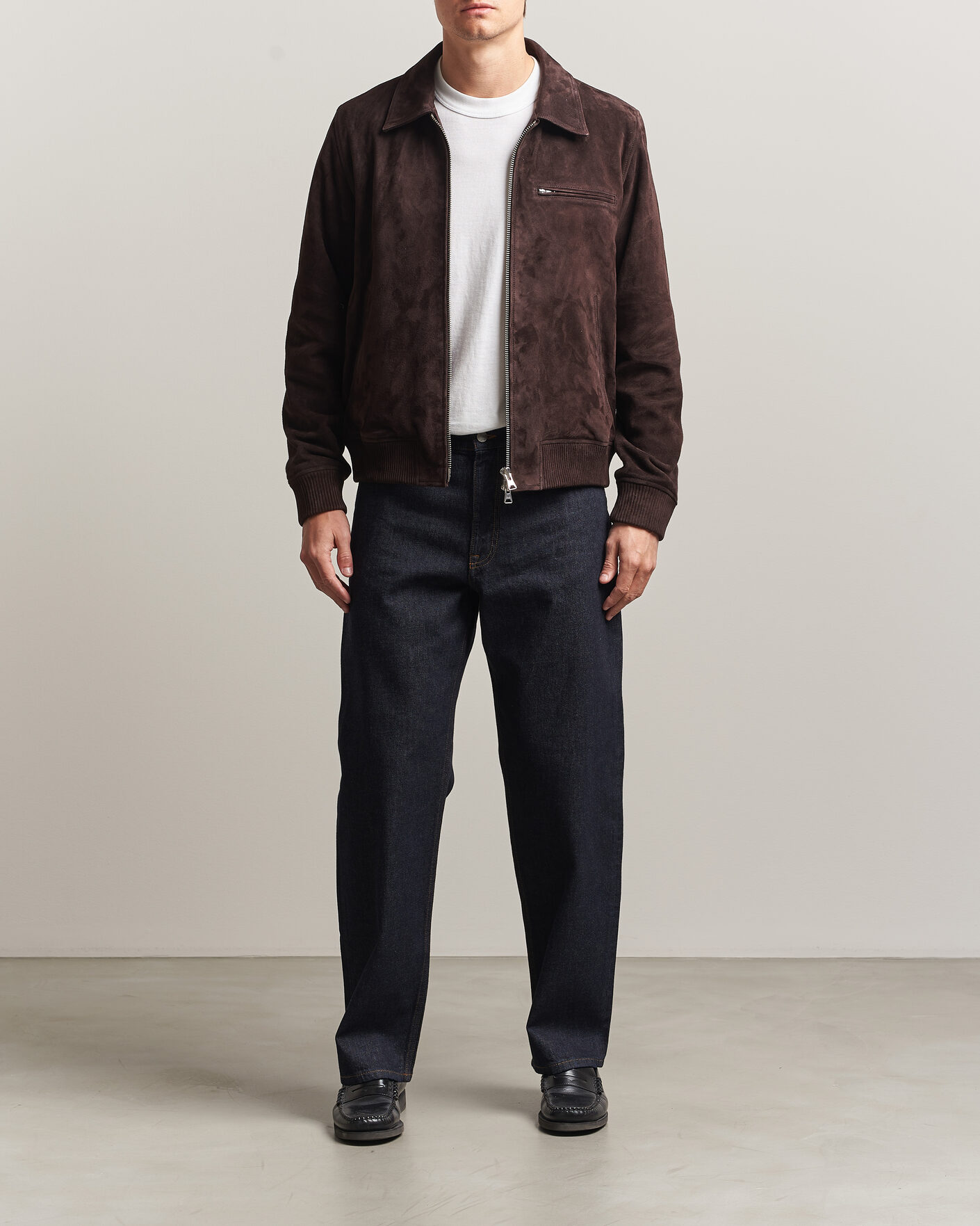 Mies | Takit | NN07 | Owen Suede Jacket Dusky Port