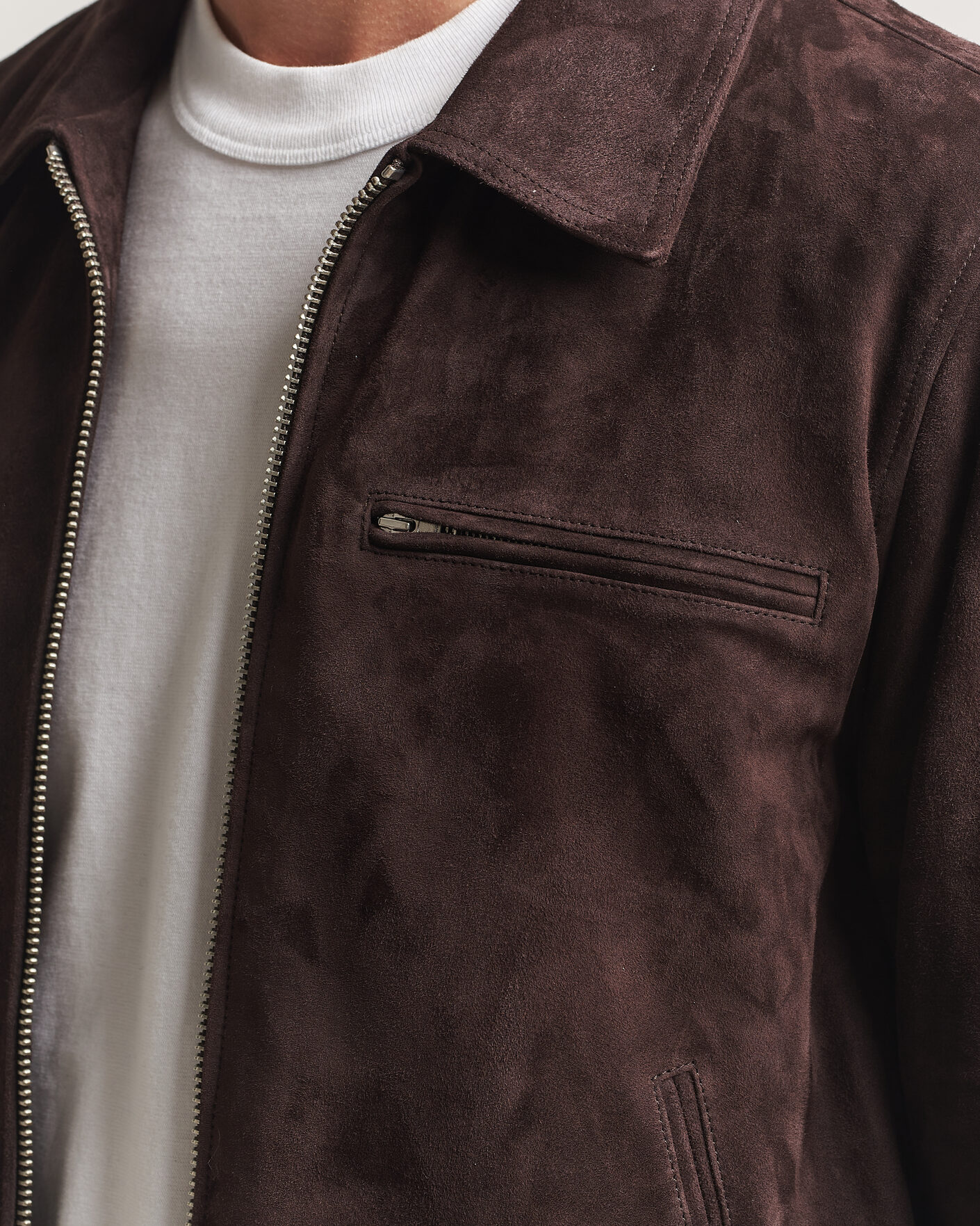 Mies | Takit | NN07 | Owen Suede Jacket Dusky Port