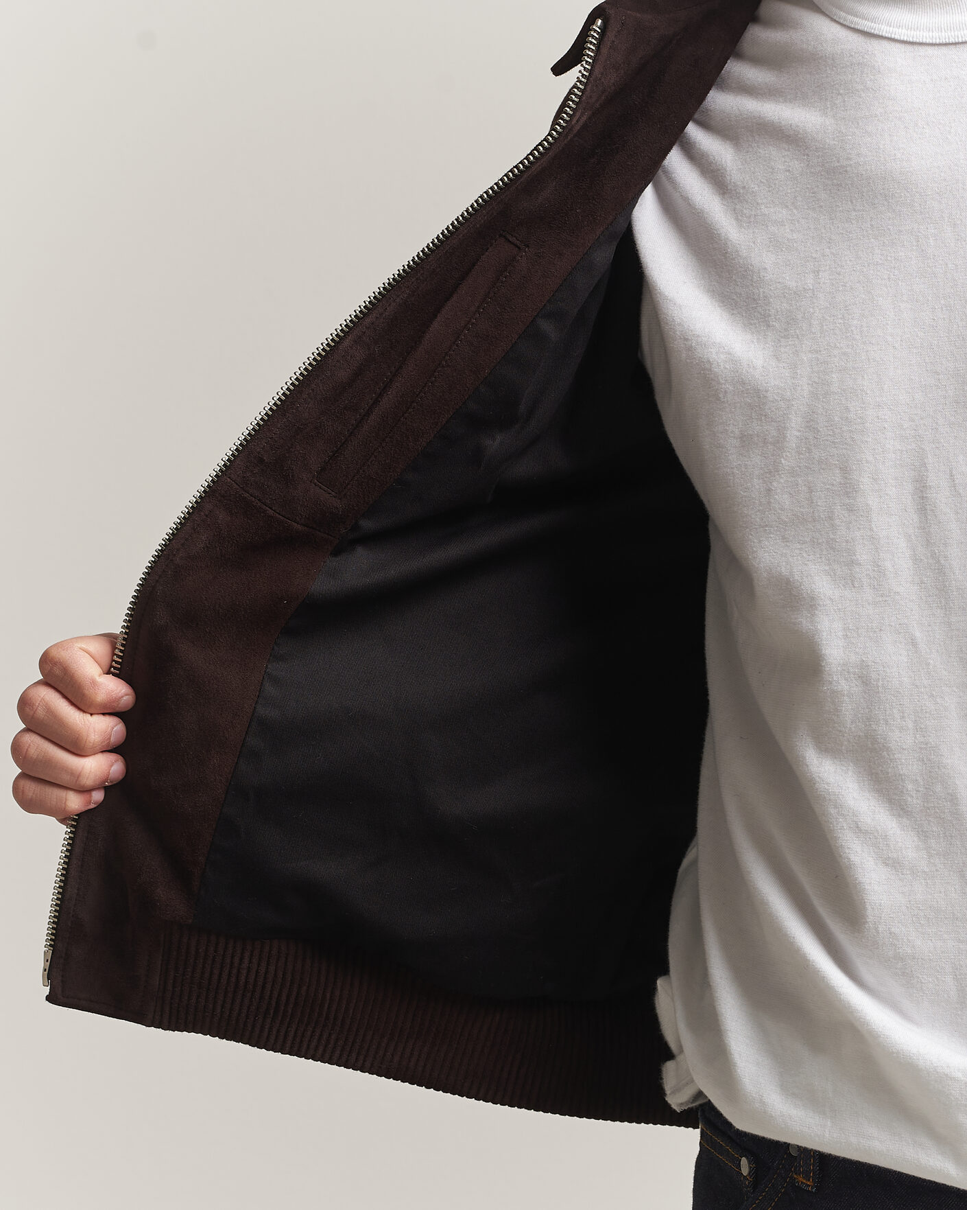Mies | Takit | NN07 | Owen Suede Jacket Dusky Port
