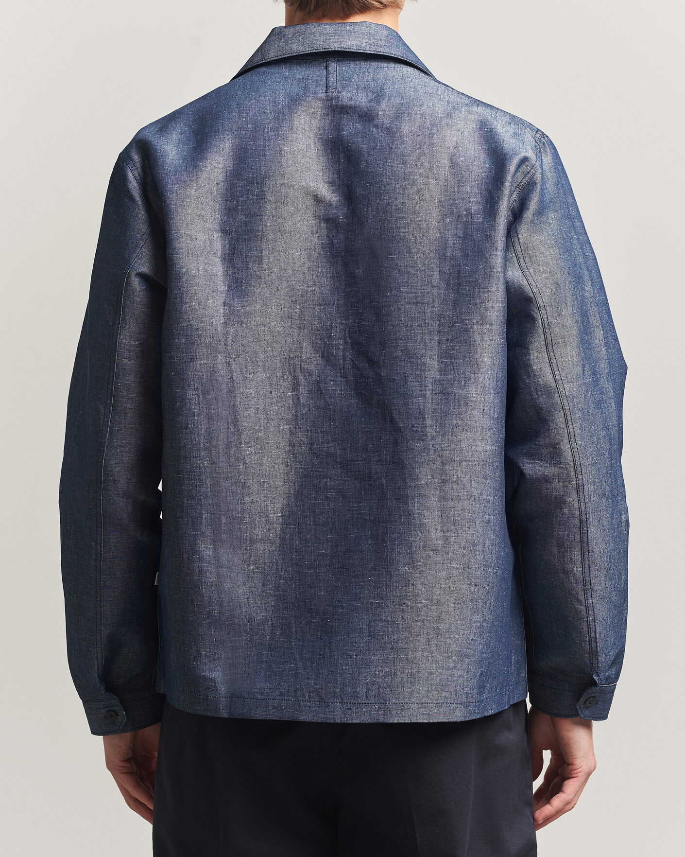 Mies | Kauluspaidat | NN07 | Rob Denim Overshirt Raw Indigo