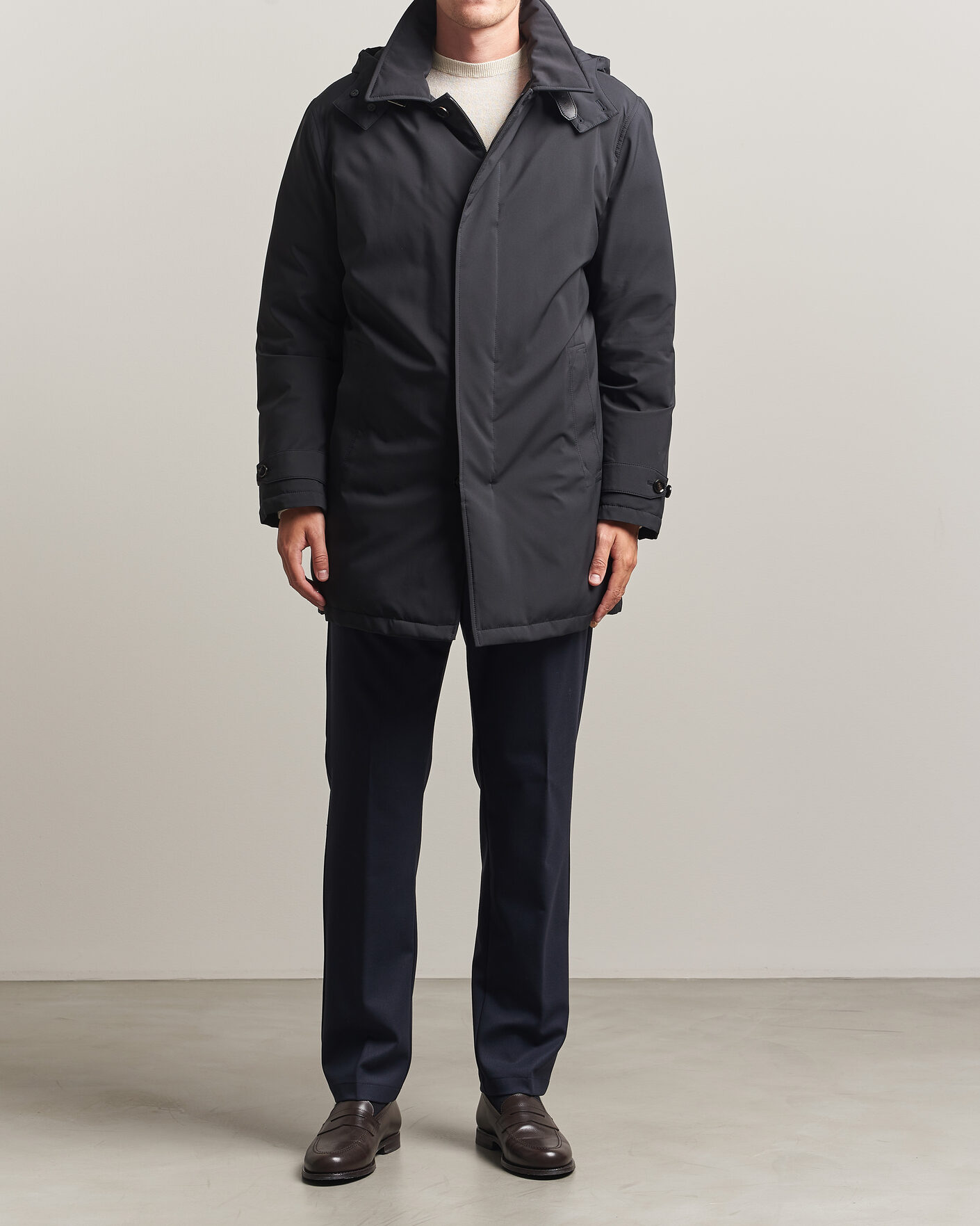 Mies | Takit | Brioni | Performa Down Coat Navy