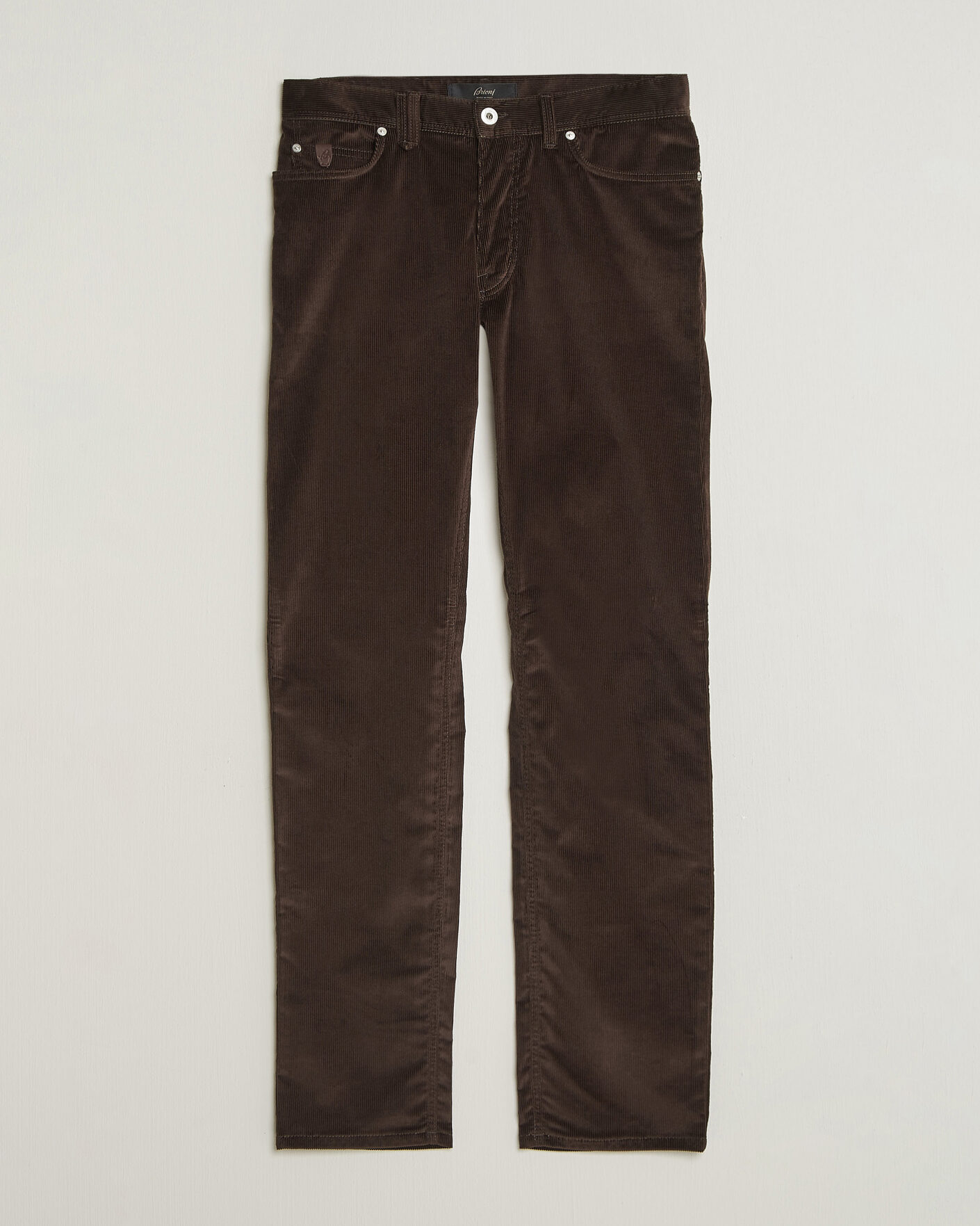 Mies | Housut | Brioni | 5-Pocket Corduroy Pants Dark Brown