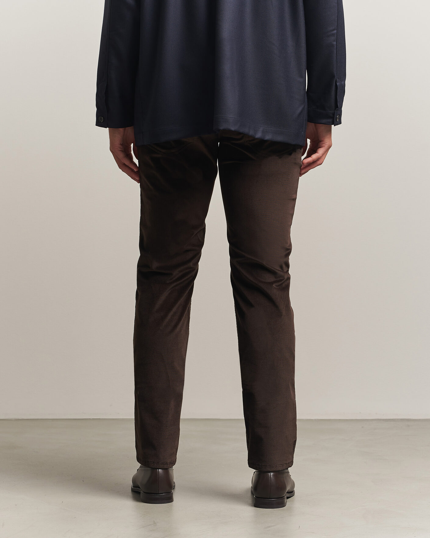 Mies | Housut | Brioni | 5-Pocket Corduroy Pants Dark Brown