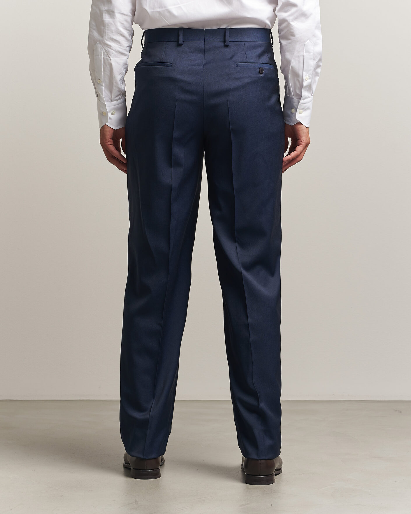 Mies | Housut | Brioni | Capri Wool Trousers Navy