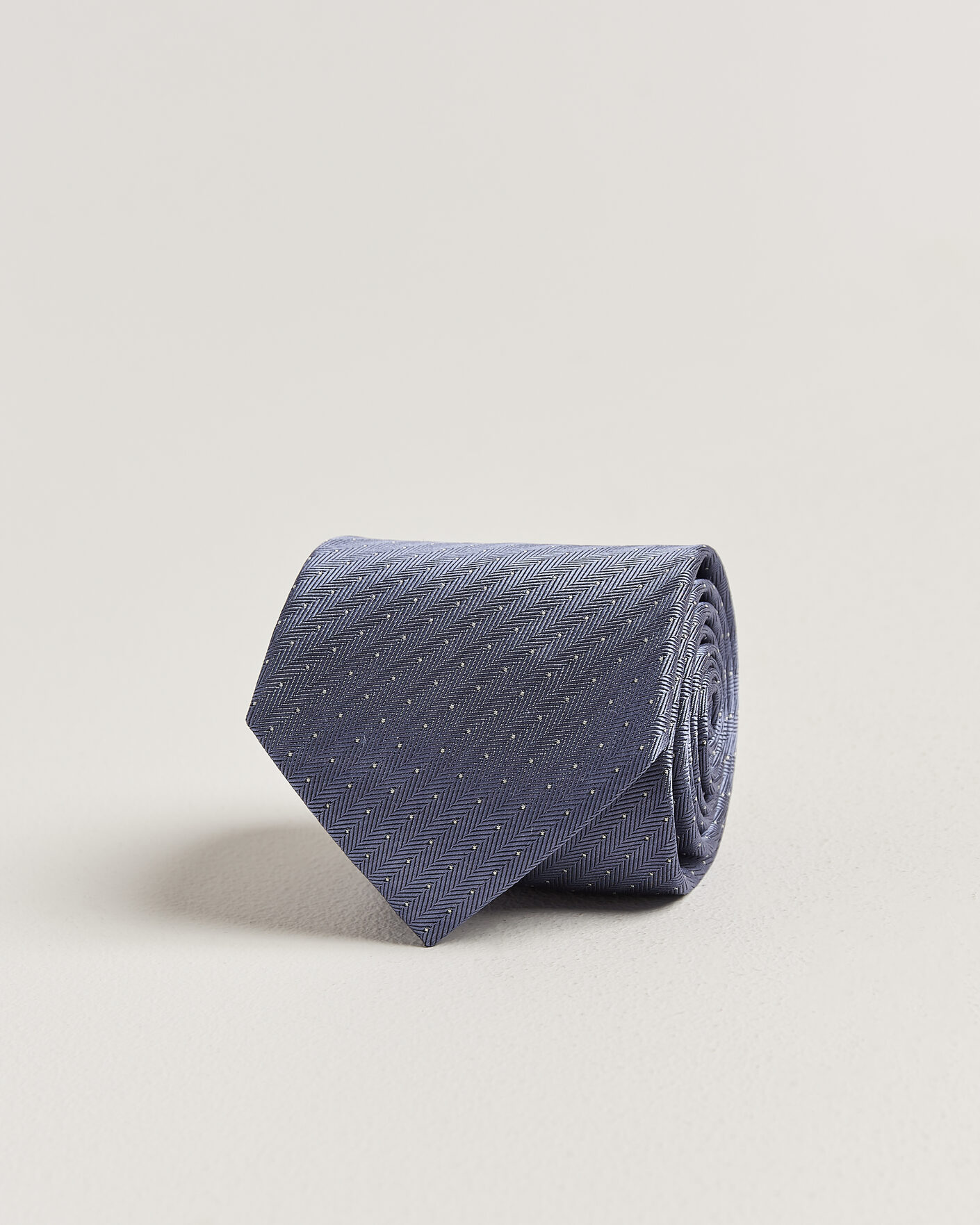 Mies | Solmiot | Brioni | Jacquard Dot Silk Tie Light Blue