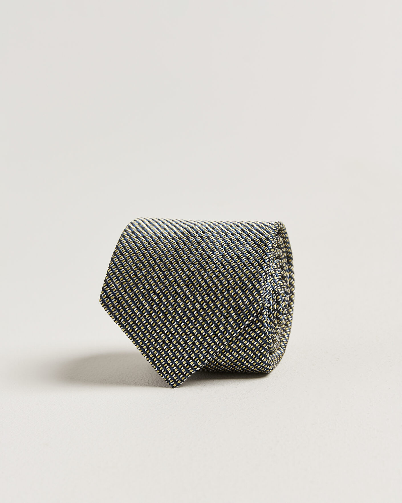 Mies | Solmiot | Brioni | Jacquard Silk Tie Yellow
