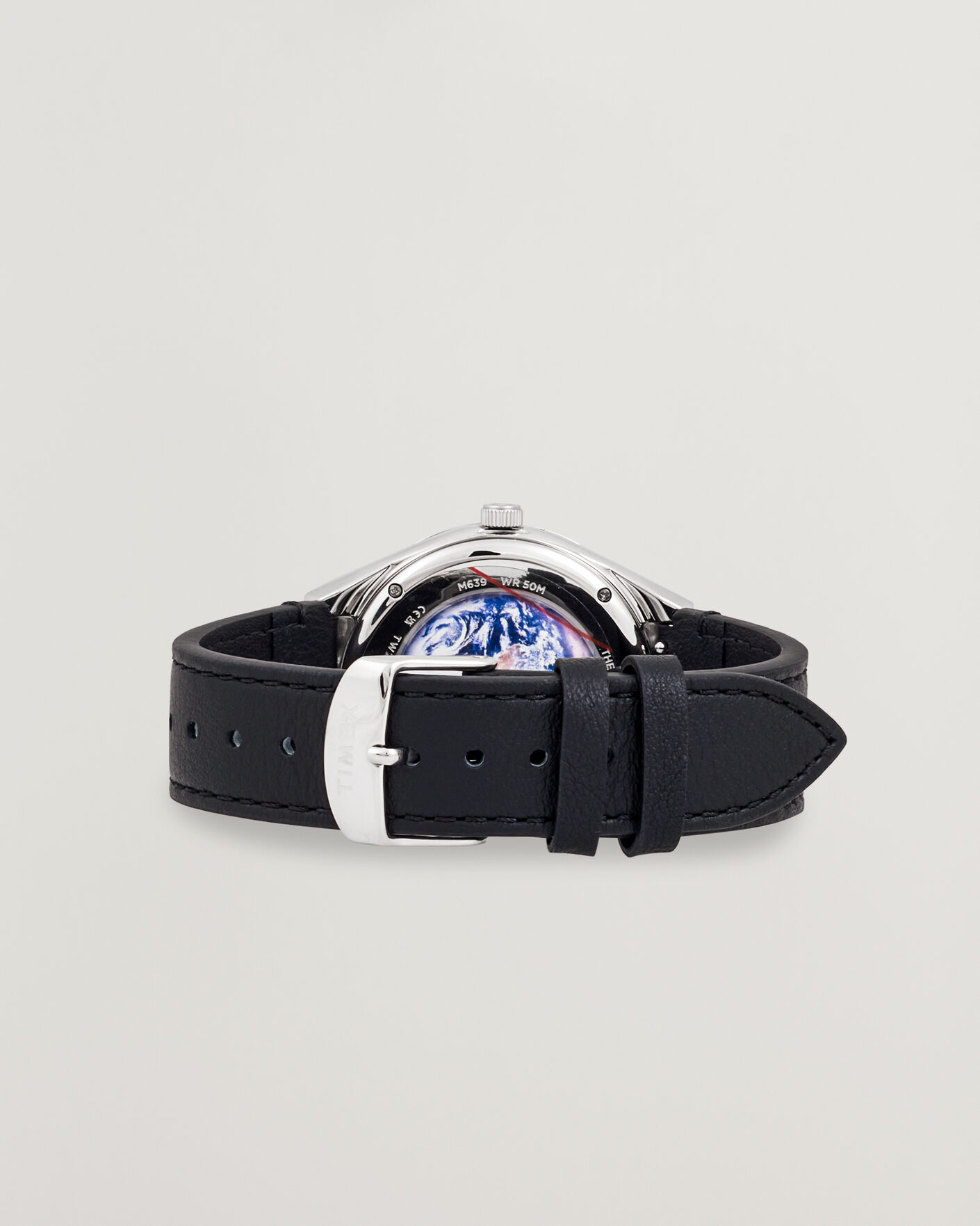 Mies | Timex Q Timex x NASA Luminous Leather Strap 40mm Black Dial | Timex | Q x NASA Luminous Leather Strap 40mm Black Dial