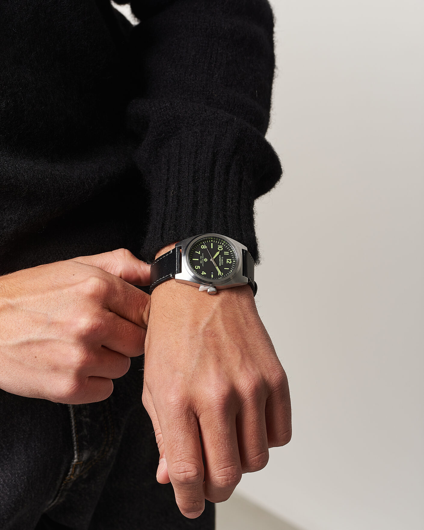 Mies | Timex Expedition North Capstone Leather Strap 39mm Black Dial | Timex | Expedition North Capstone Leather Strap 39mm Black Dial