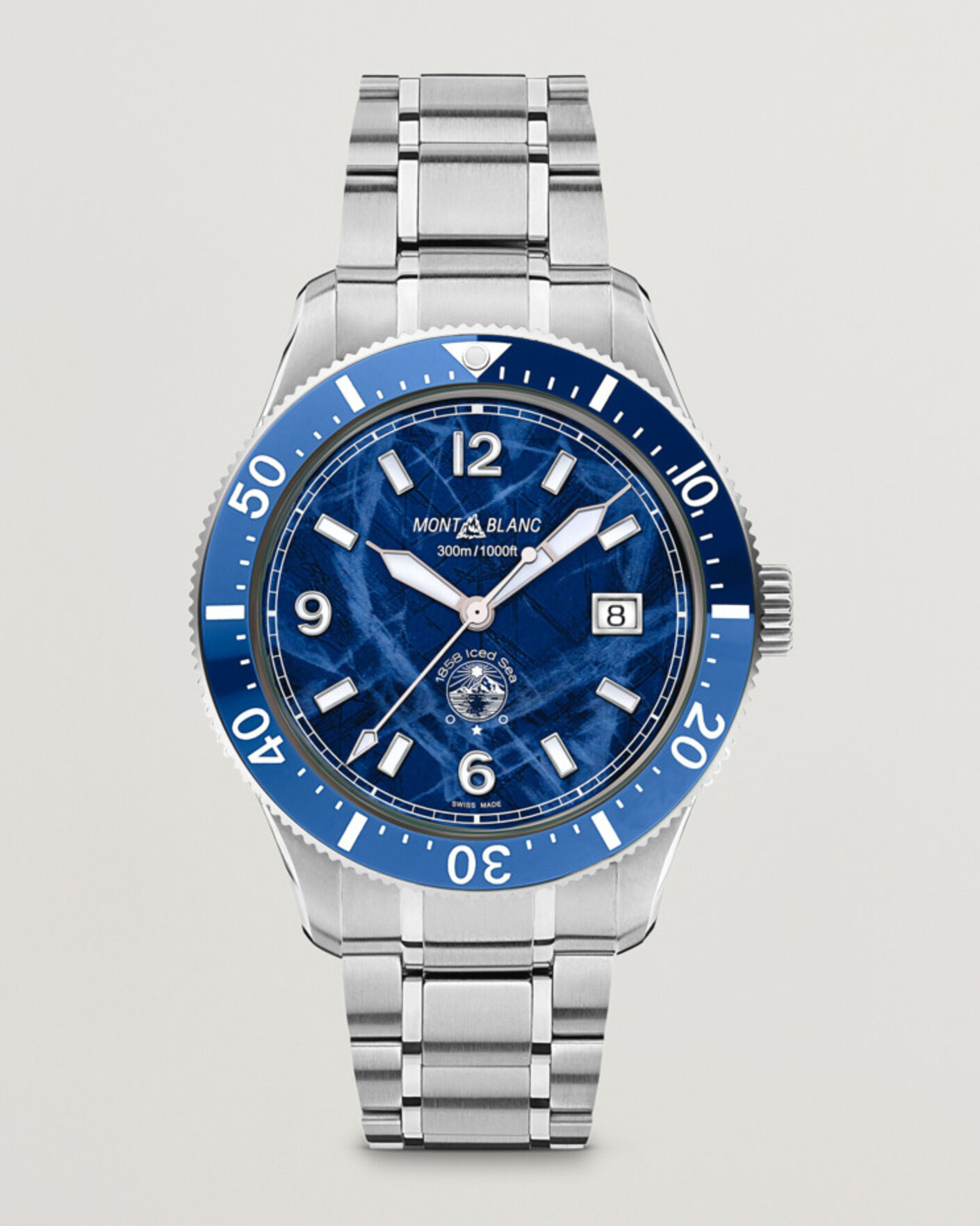Mies | Montblanc Iced Sea Automatic Date Blue | Montblanc | Iced Sea Automatic Date Blue