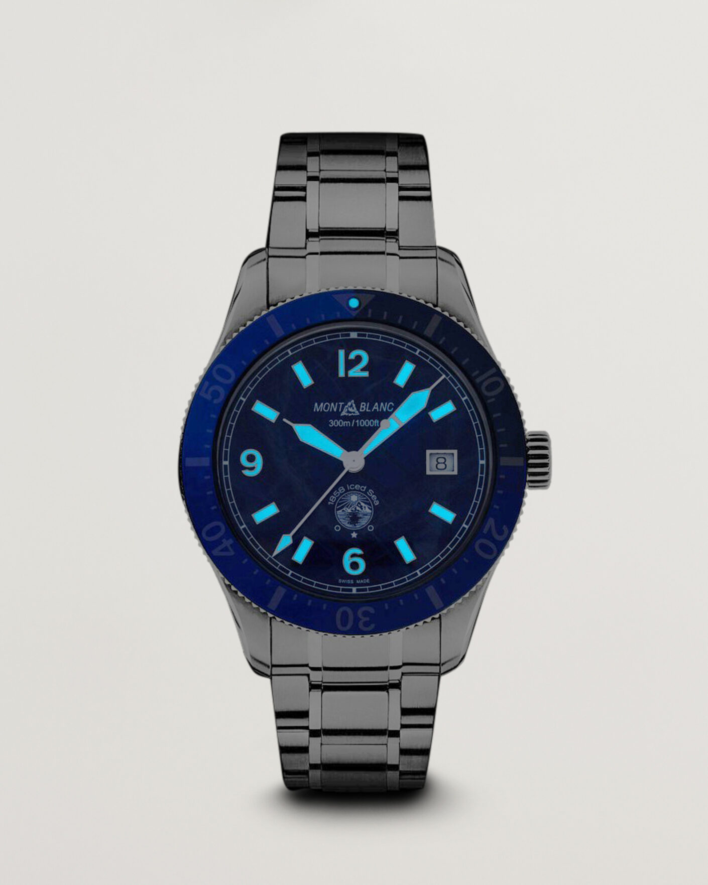 Mies | Montblanc Iced Sea Automatic Date Blue | Montblanc | Iced Sea Automatic Date Blue