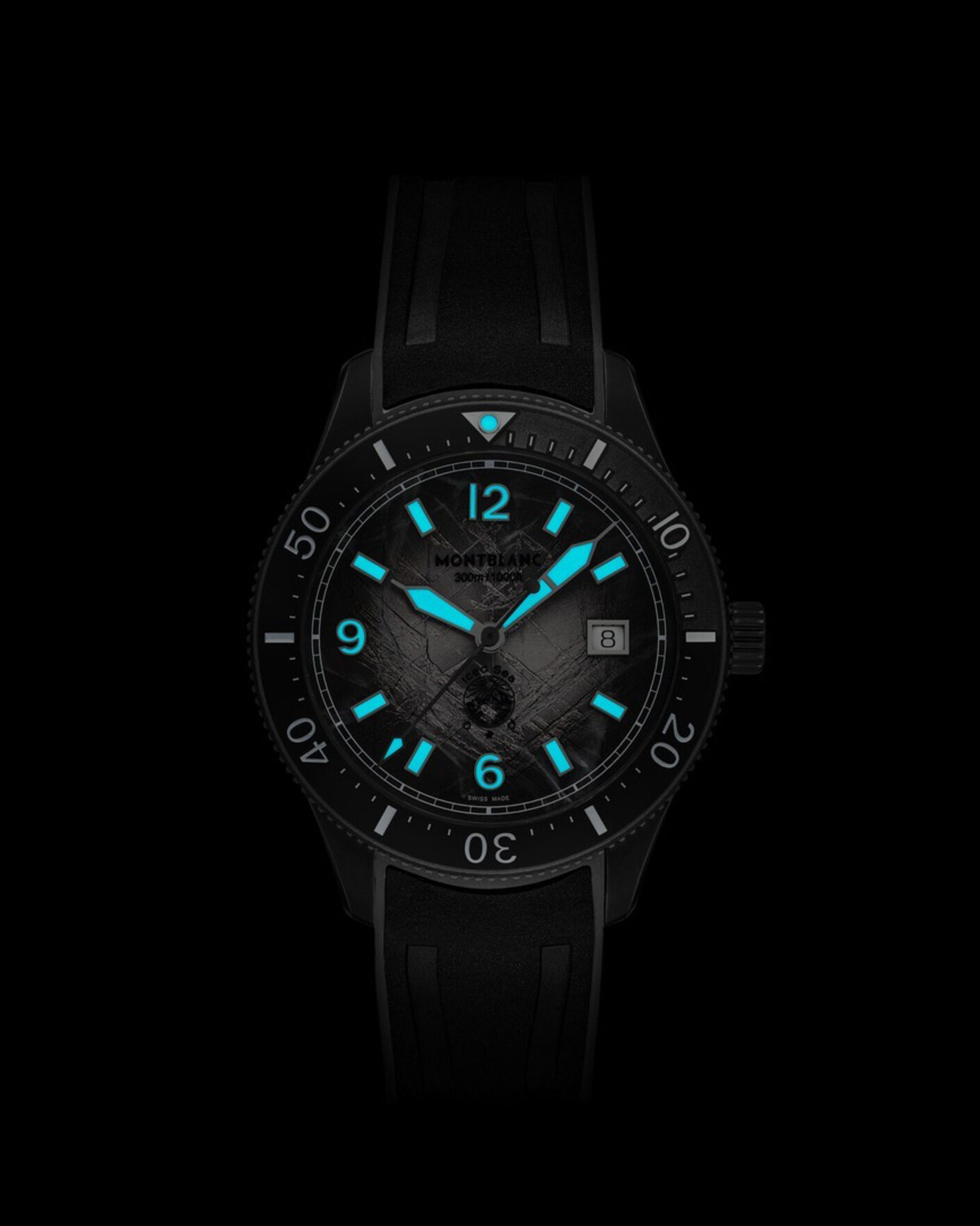 Mies | Montblanc Iced Sea Automatic Date 0 Oxygen Grey | Montblanc | Iced Sea Automatic Date 0 Oxygen Grey