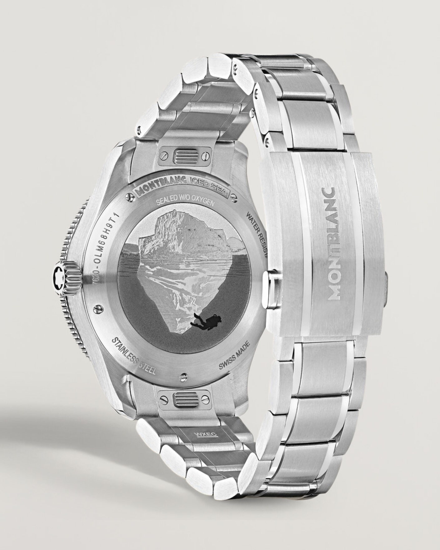 Mies | Montblanc Iced Sea Automatic Date 0 Oxygen Light Blue | Montblanc | Iced Sea Automatic Date 0 Oxygen Light Blue