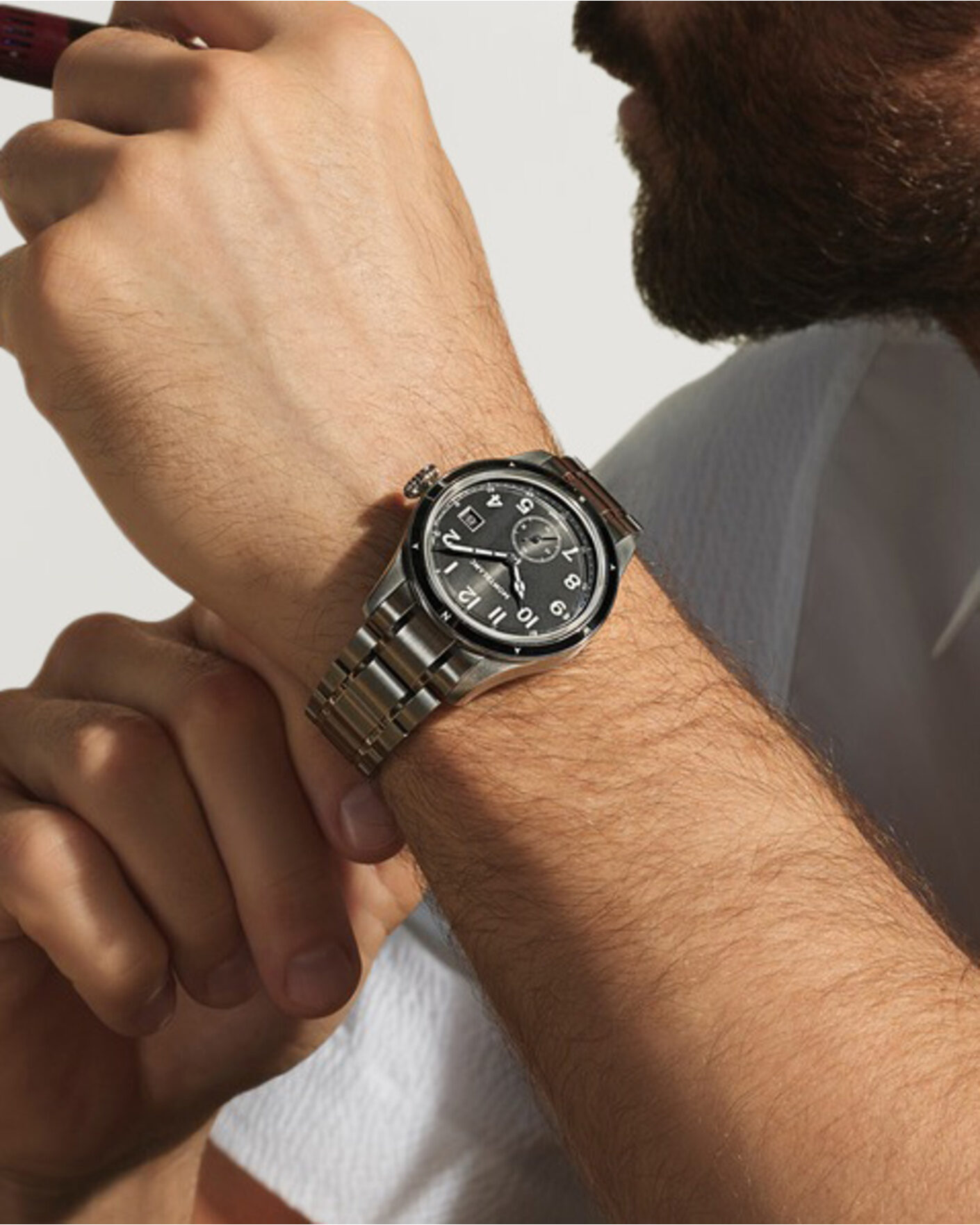 Mies | Montblanc 1858 Small Second 0 Oxygen Black | Montblanc | 1858 Small Second 0 Oxygen Black