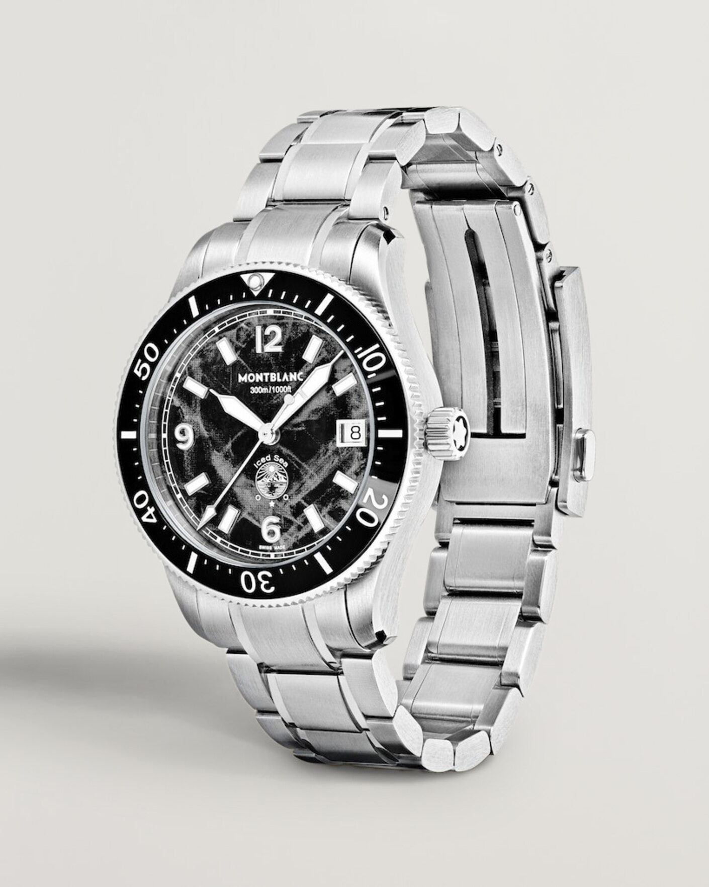 Mies | Montblanc Iced Sea Automatic Date 0 Oxygen Black | Montblanc | Iced Sea Automatic Date 0 Oxygen Black