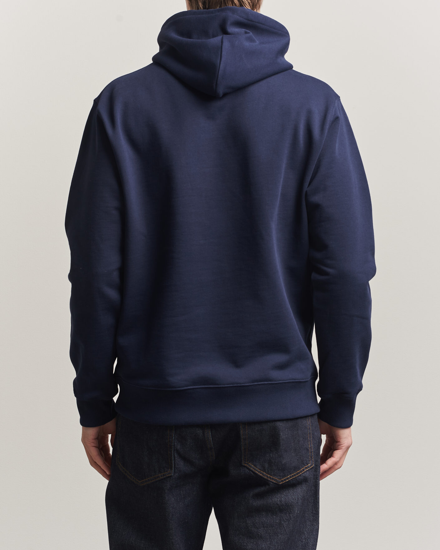 Mies | Puserot | Drôle de Monsieur | Classic Slogan Hoodie Navy