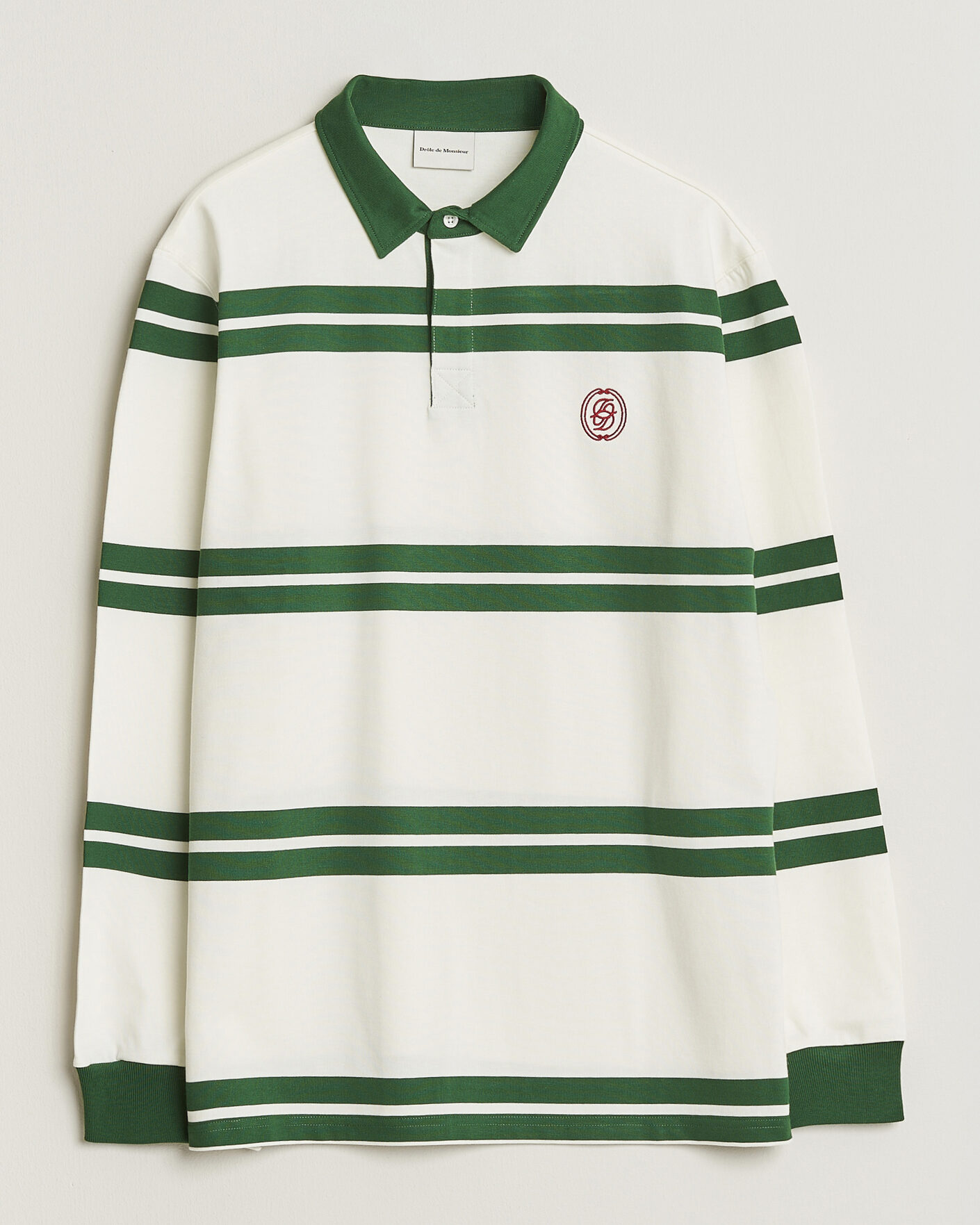 Mies | Puserot | Drôle de Monsieur | Ornament Striped Rugger Water Green