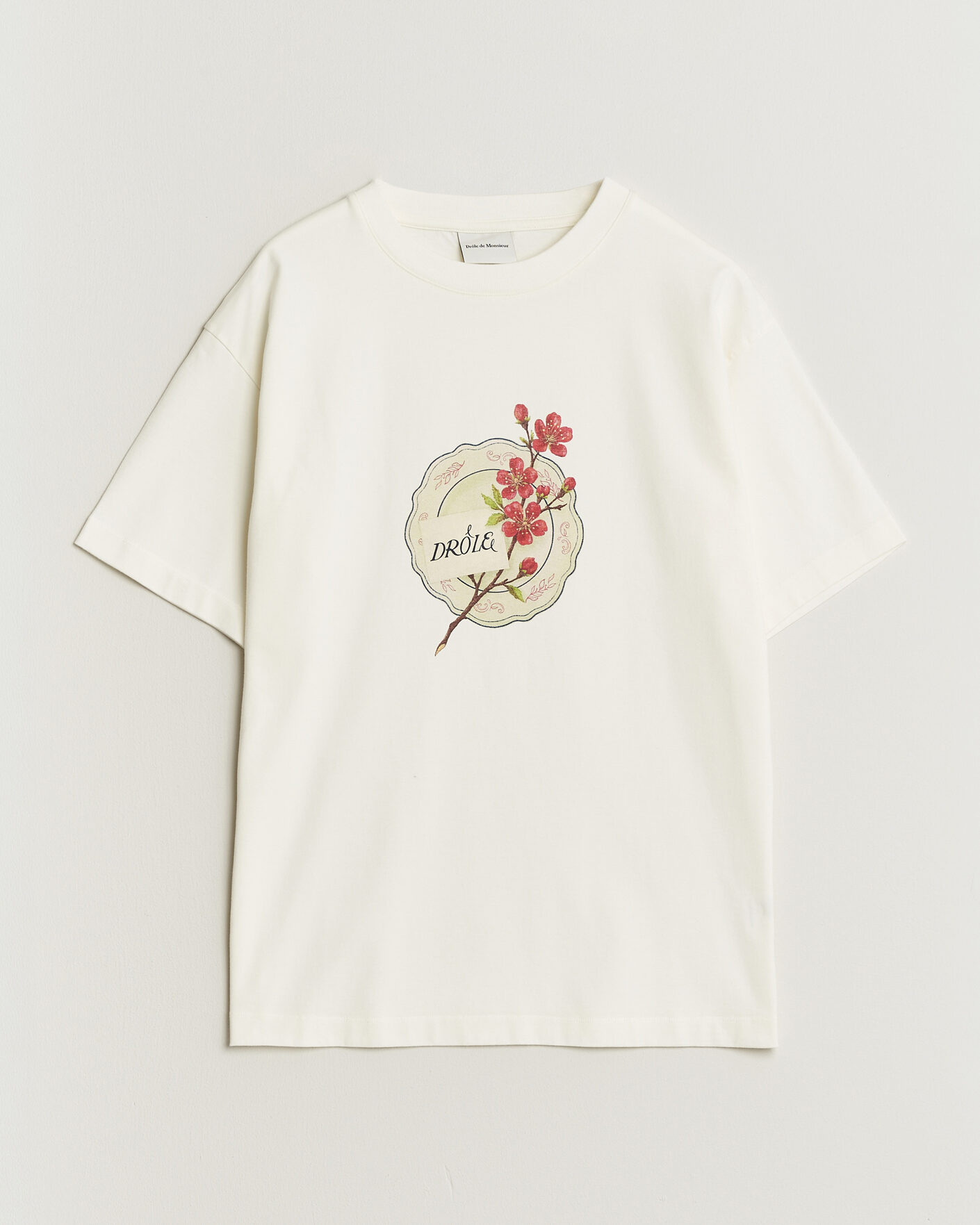 Mies | T-paidat | Drôle de Monsieur | Porcelaine T-shirt Off White