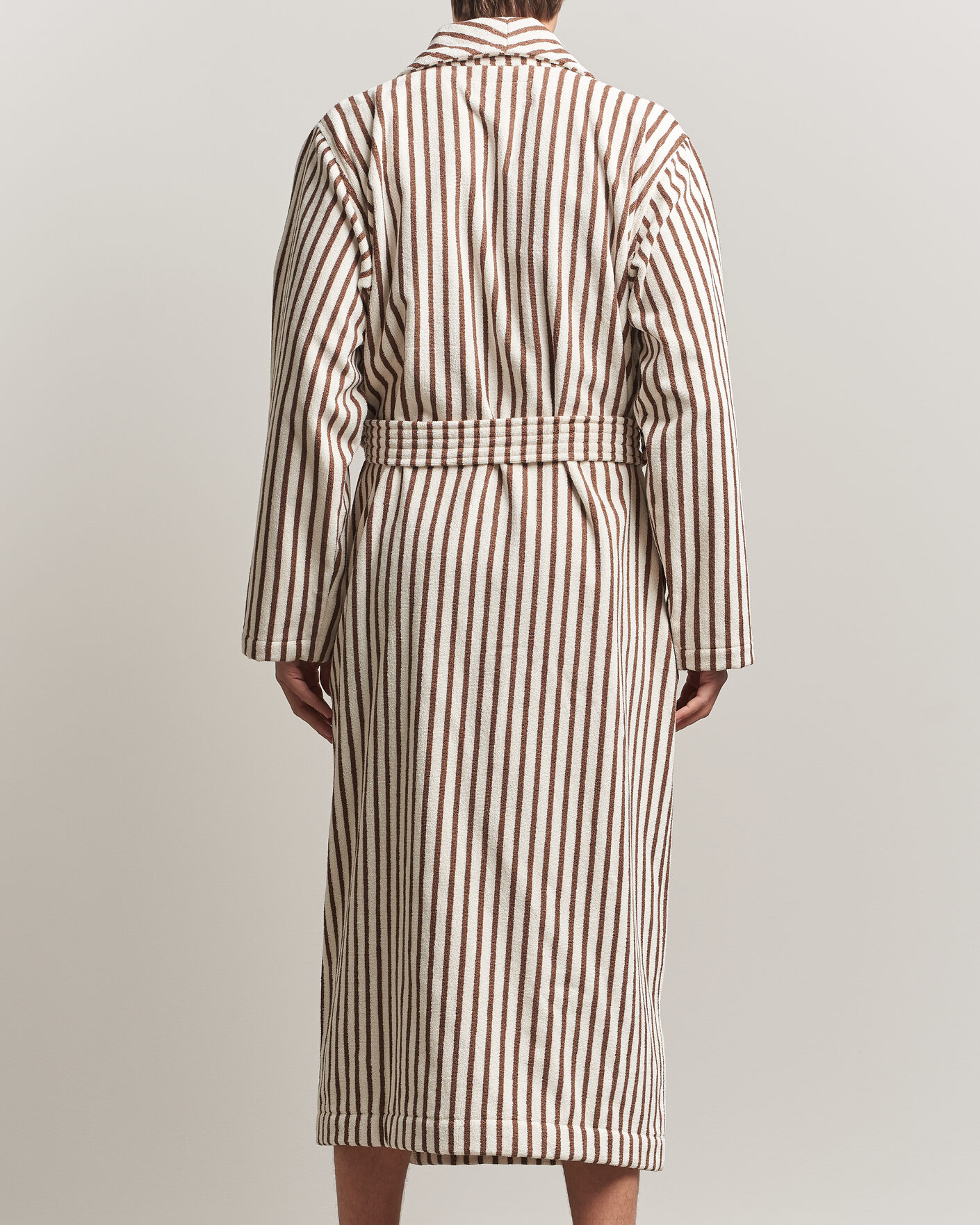 Mies | Yöpuvut ja kylpytakit | Tekla | Organic Terry Classic Bathrobe Kodiak Stripes