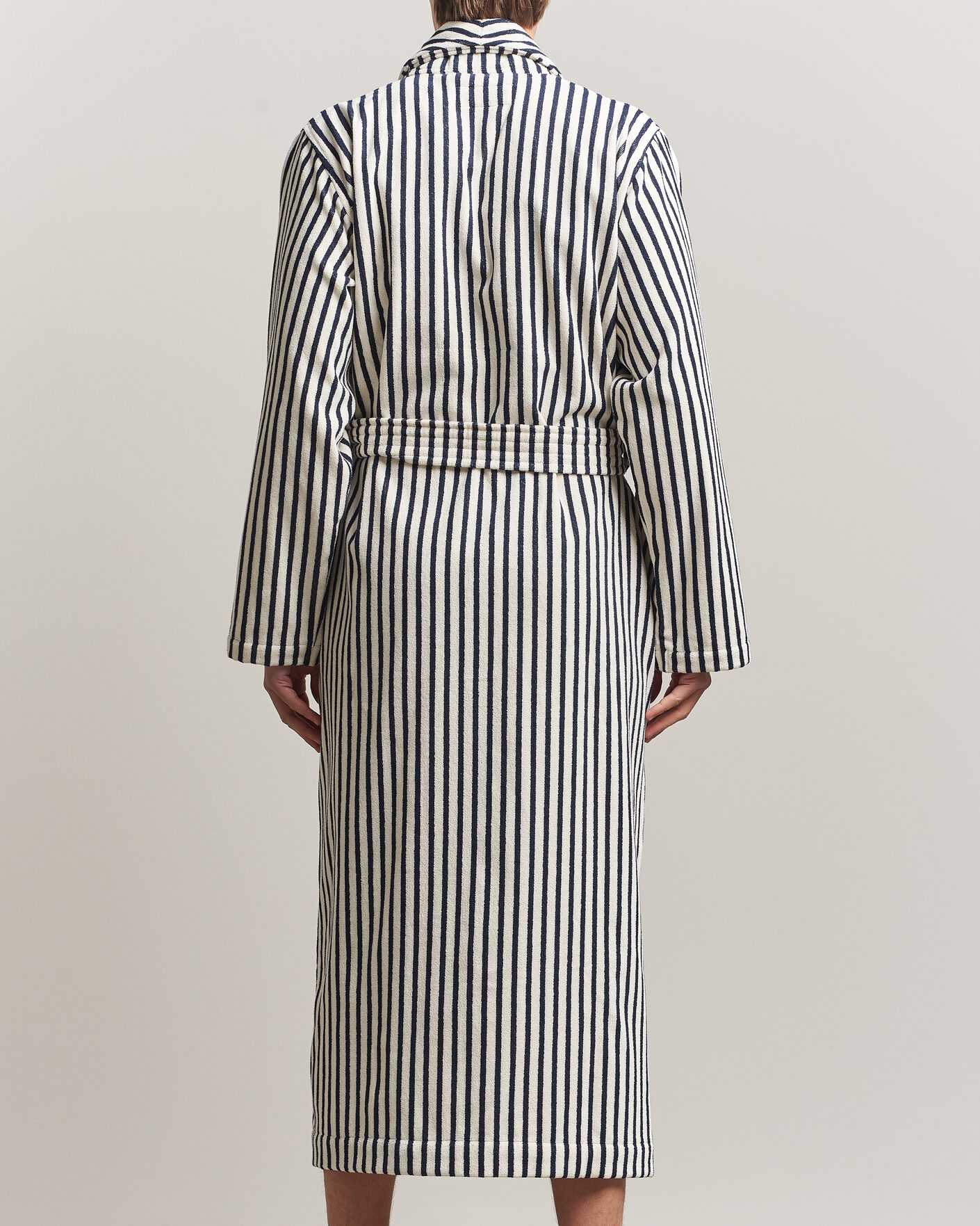 Mies | Yöpuvut ja kylpytakit | Tekla | Organic Terry Classic Bathrobe Sailor Stripes