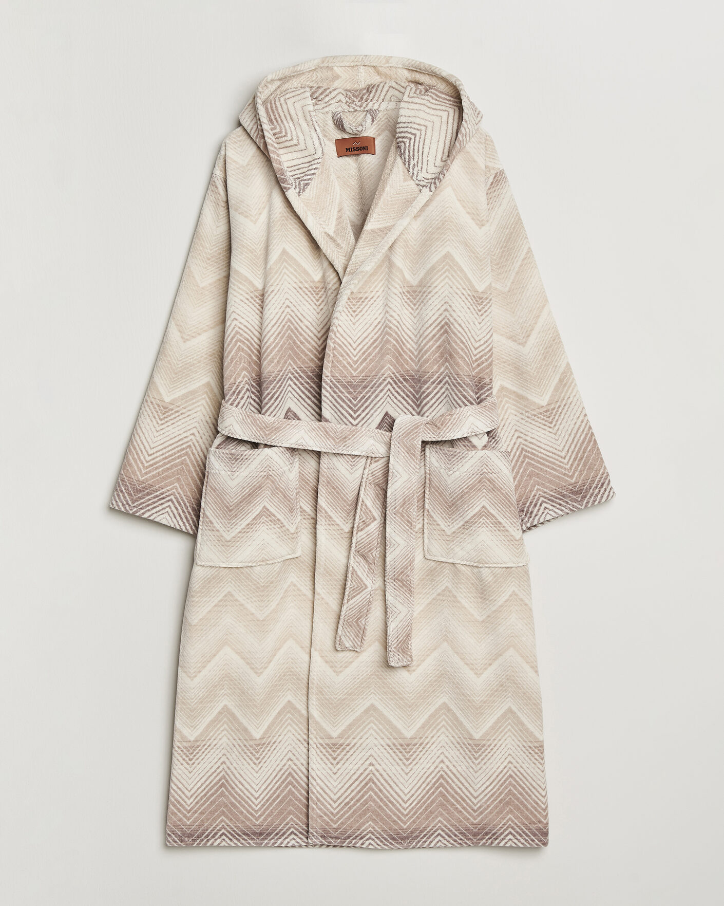 Mies | Yöpuvut ja kylpytakit | Missoni Home | Marea Hooded Bathrobe Beige