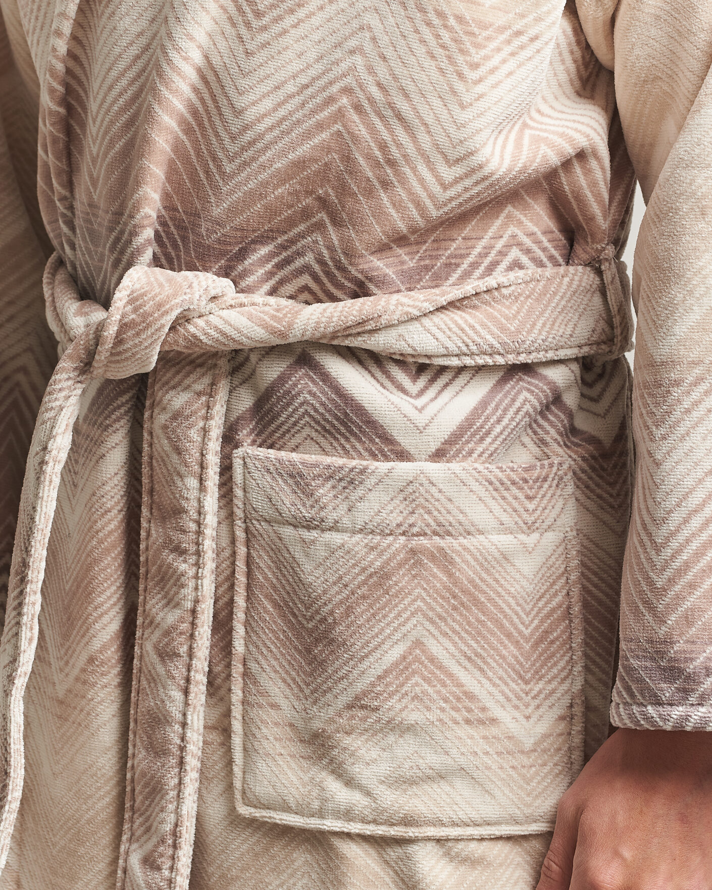 Mies | Yöpuvut ja kylpytakit | Missoni Home | Marea Hooded Bathrobe Beige