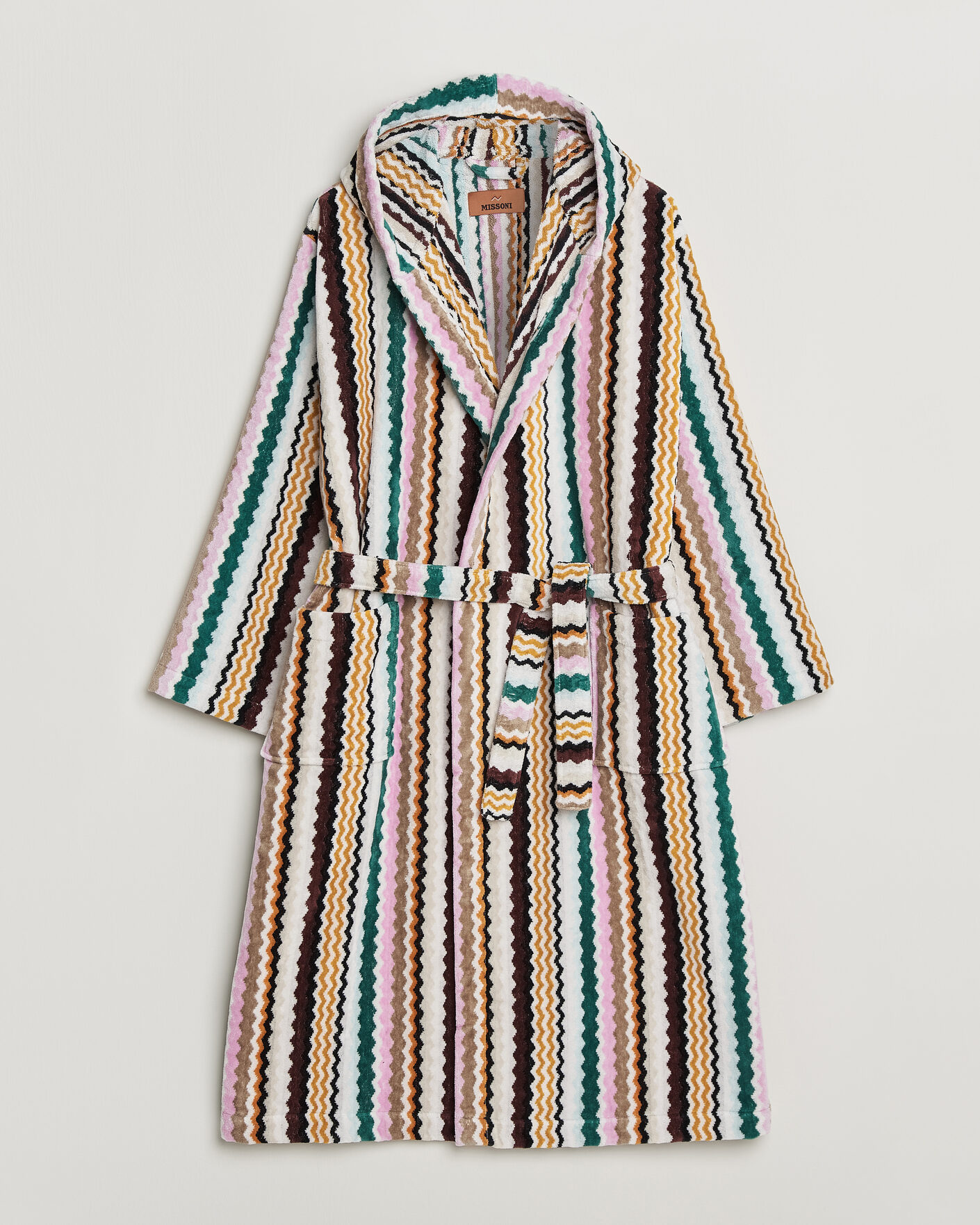 Mies | Yöpuvut ja kylpytakit | Missoni Home | Aura Hooded Bathrobe Multi