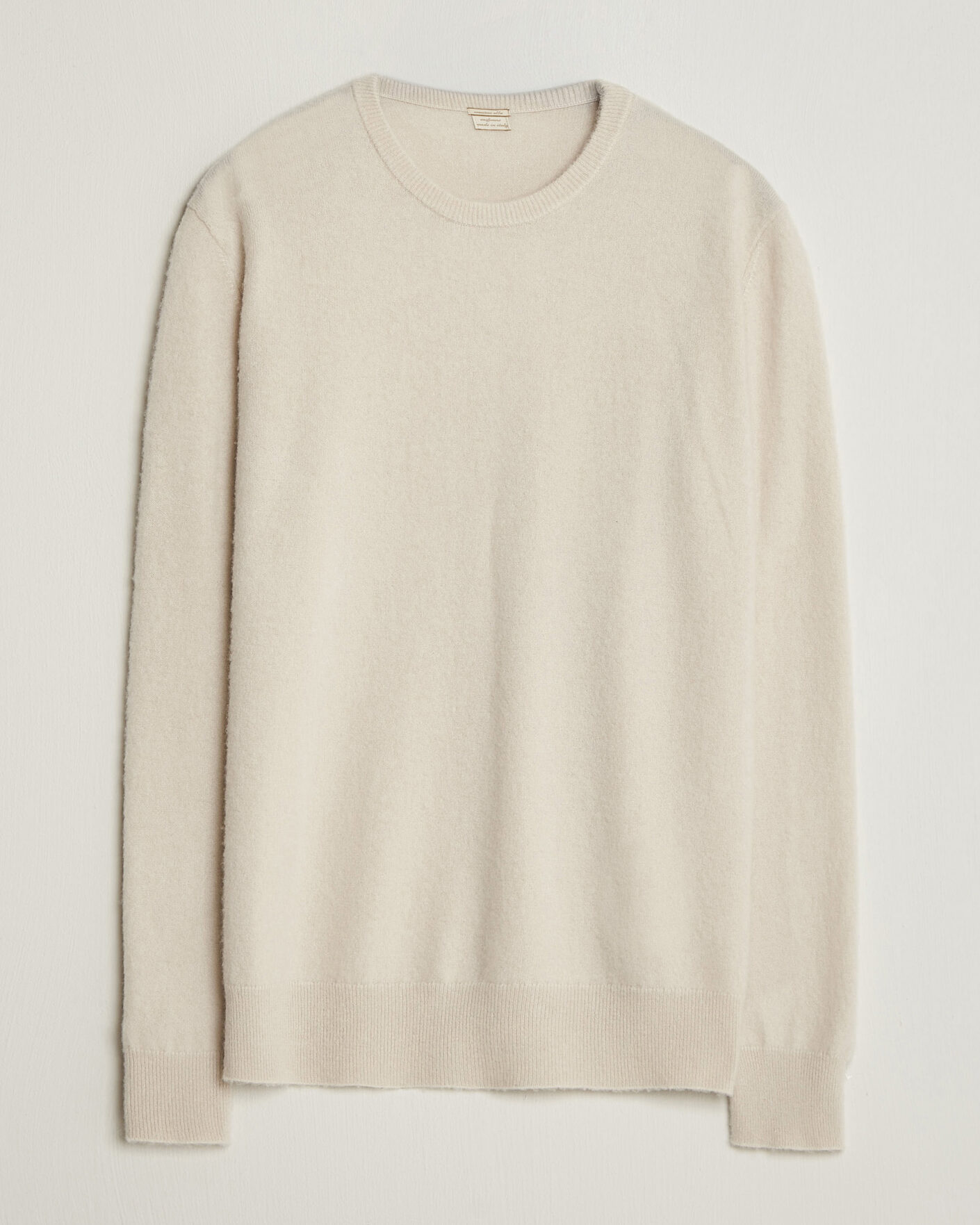 Mies | Puserot | Massimo Alba | Kane Brushed Cashmere Sweater Magnolia