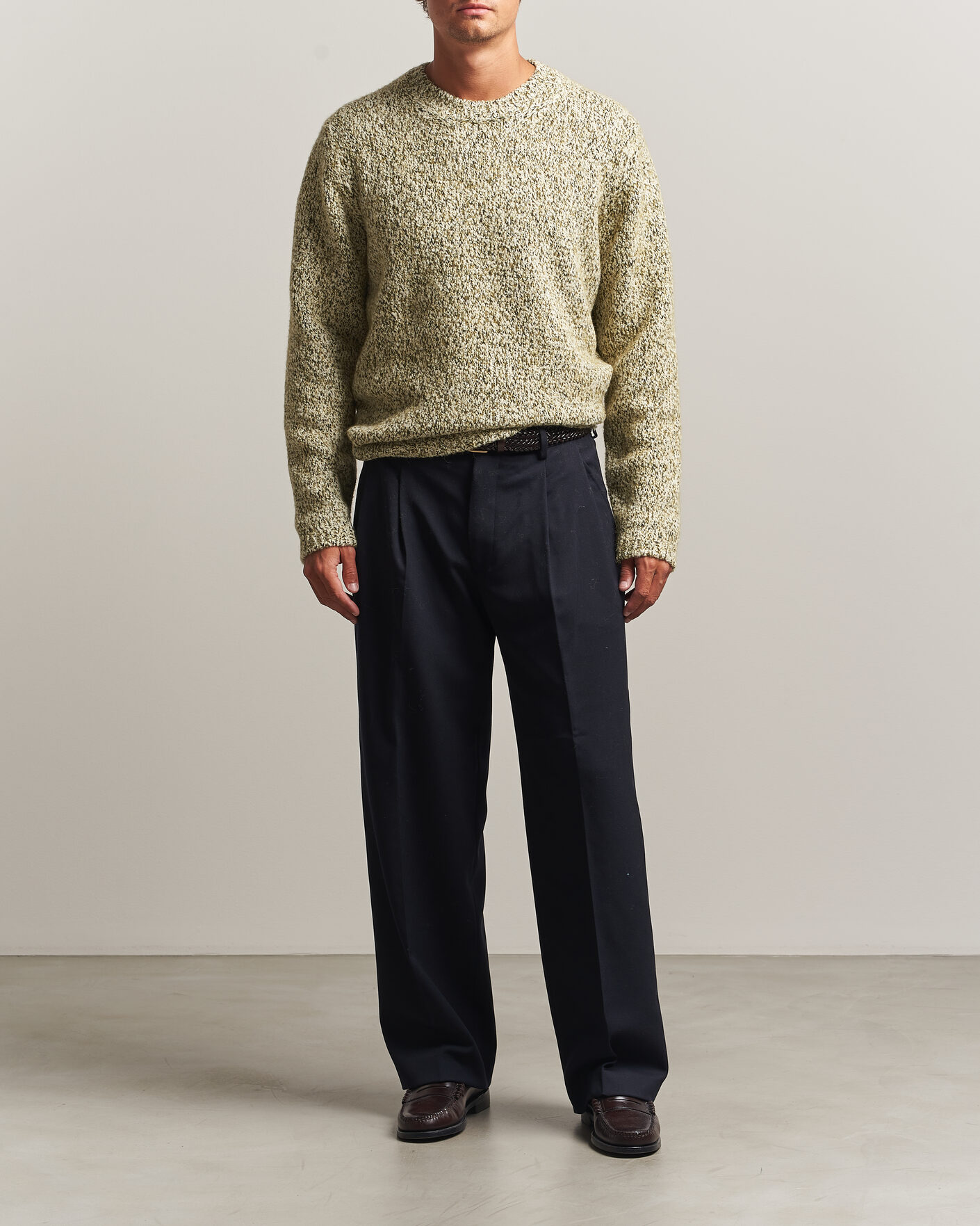 Mies | Puserot | Massimo Alba | Chad Mouline Sweater Olive