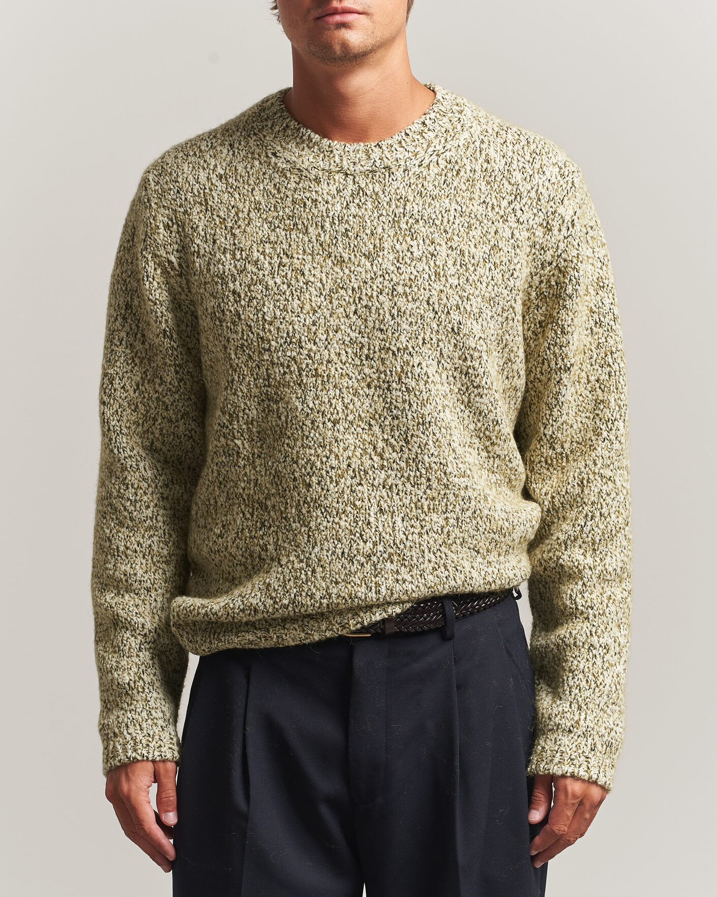 Mies | Puserot | Massimo Alba | Chad Mouline Sweater Olive
