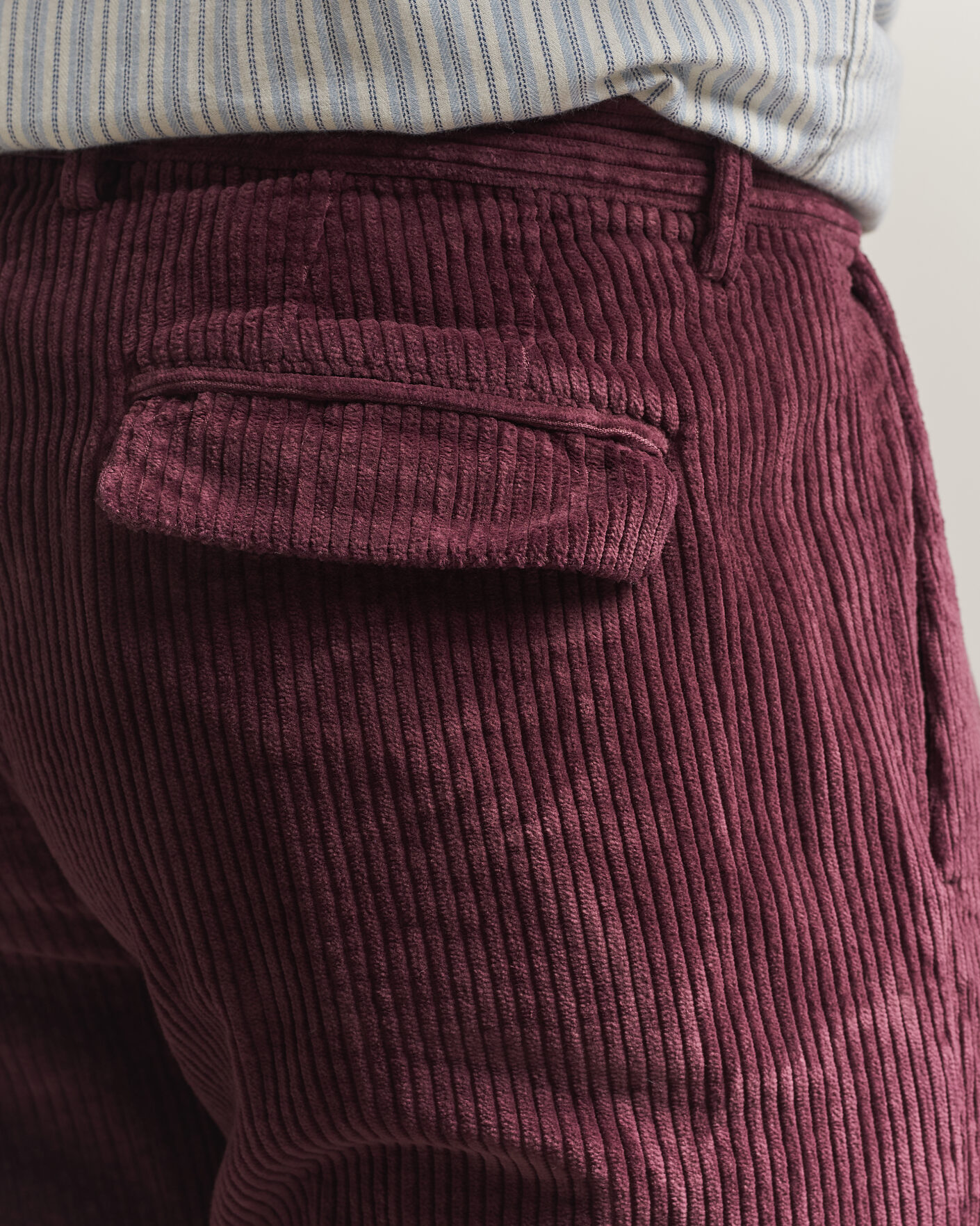 Mies | Housut | Massimo Alba | Ionio Pleated Corduroy Pants Rose Brown